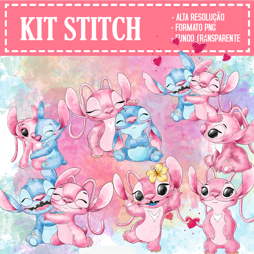 KIT DIGITAL STITCH LOVE