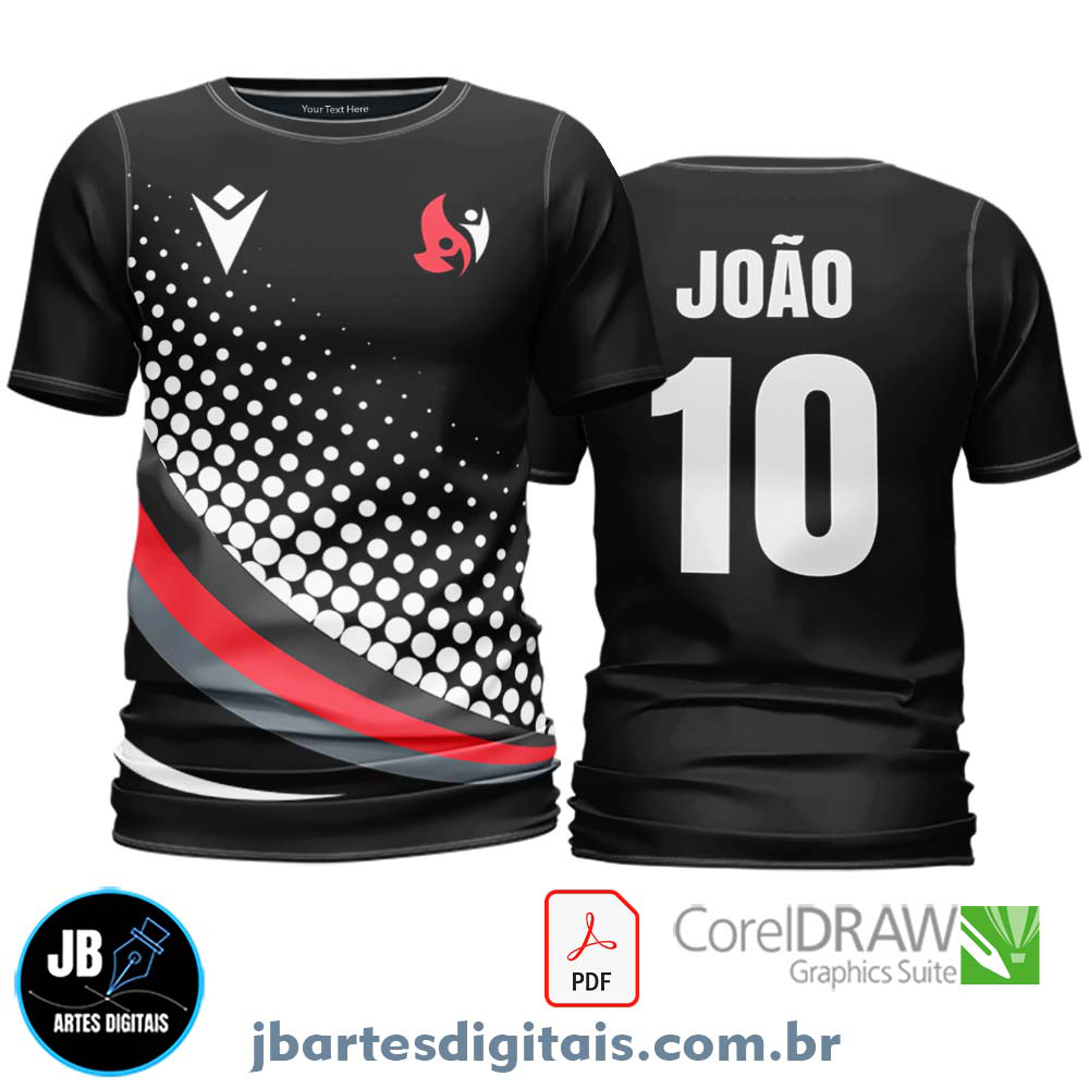 Arte camiseta Futebol Sublimação Total (Albania Jersey Personalizado)