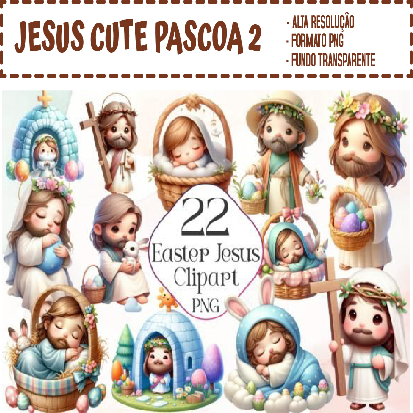 JESUS CUTE PASCOA 2