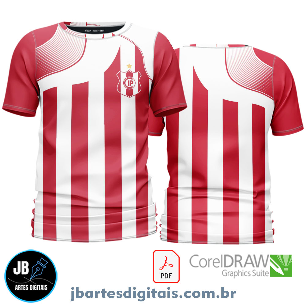 Arte camiseta Futebol Sublimação Total (INDEPENDENTE FC)