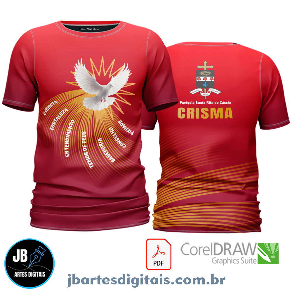 Arte camiseta CRISMA MODELO 2 2025