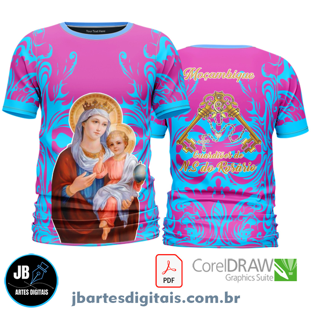 Arte camiseta MOÇAMBIQUE