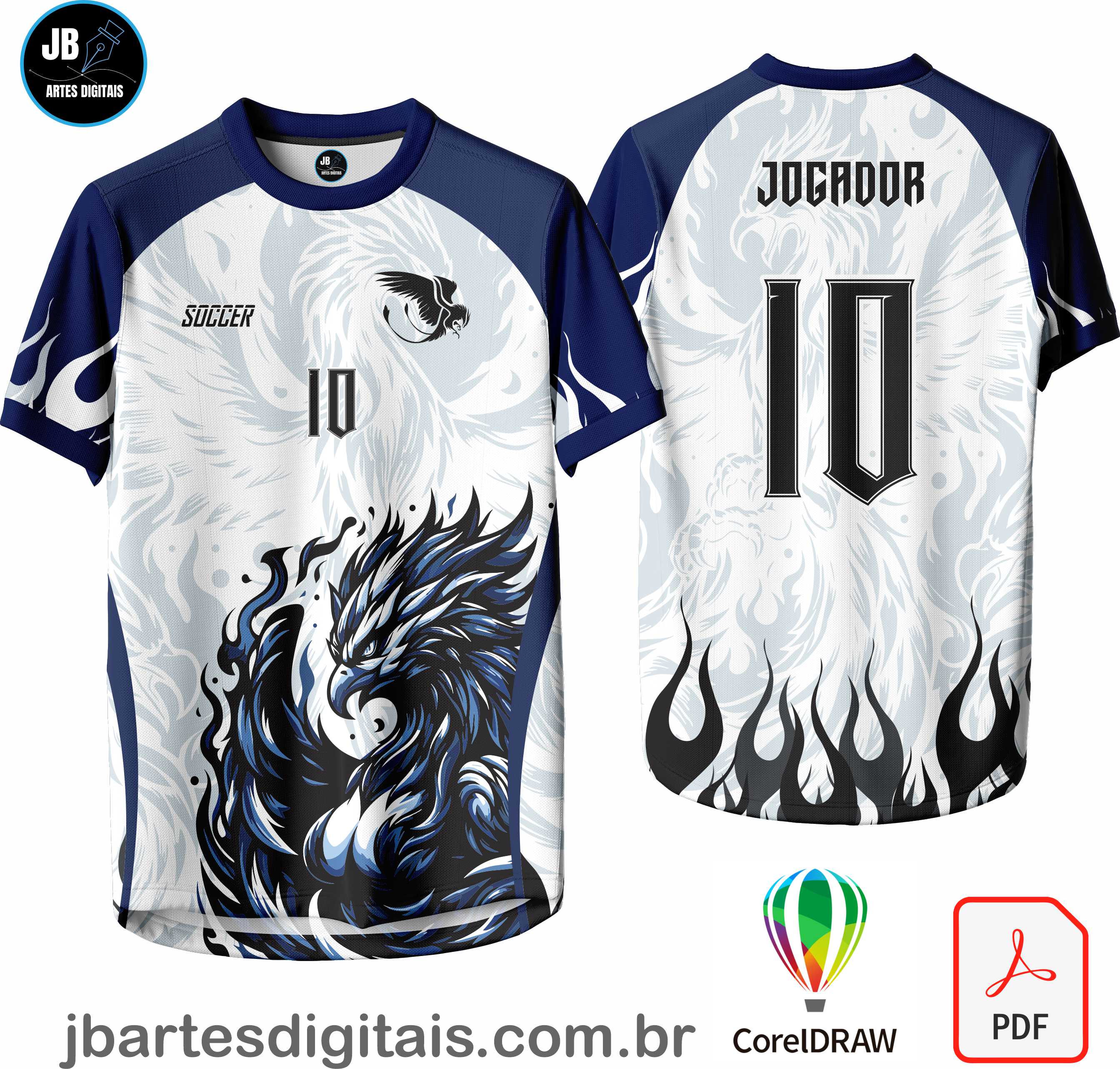 Arte camiseta Interclasse Sublimação Total (INTERCLASSE FENIX)