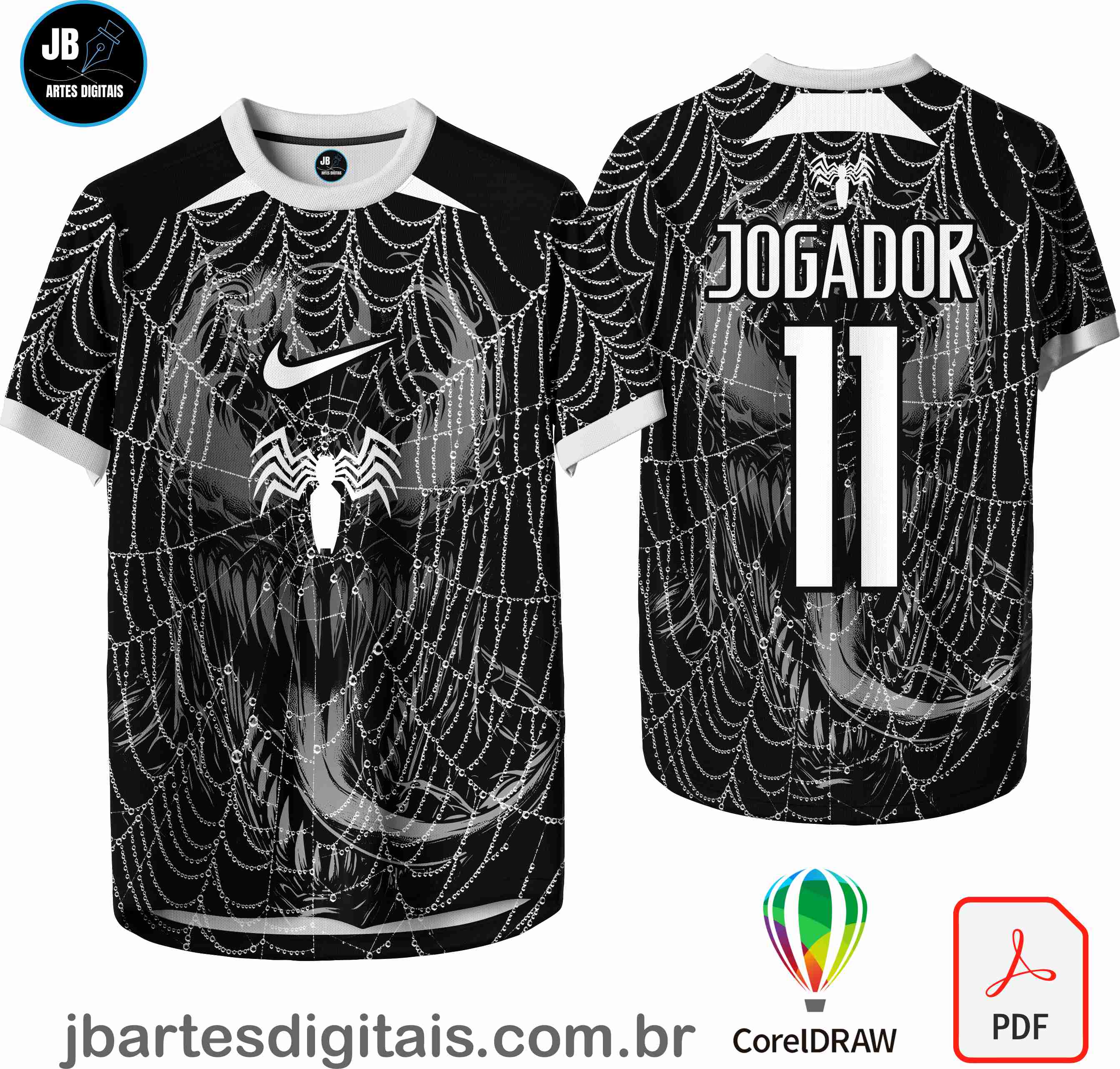 Arte camiseta Interclasse Sublimação Total (INTERCLASSE VENON)