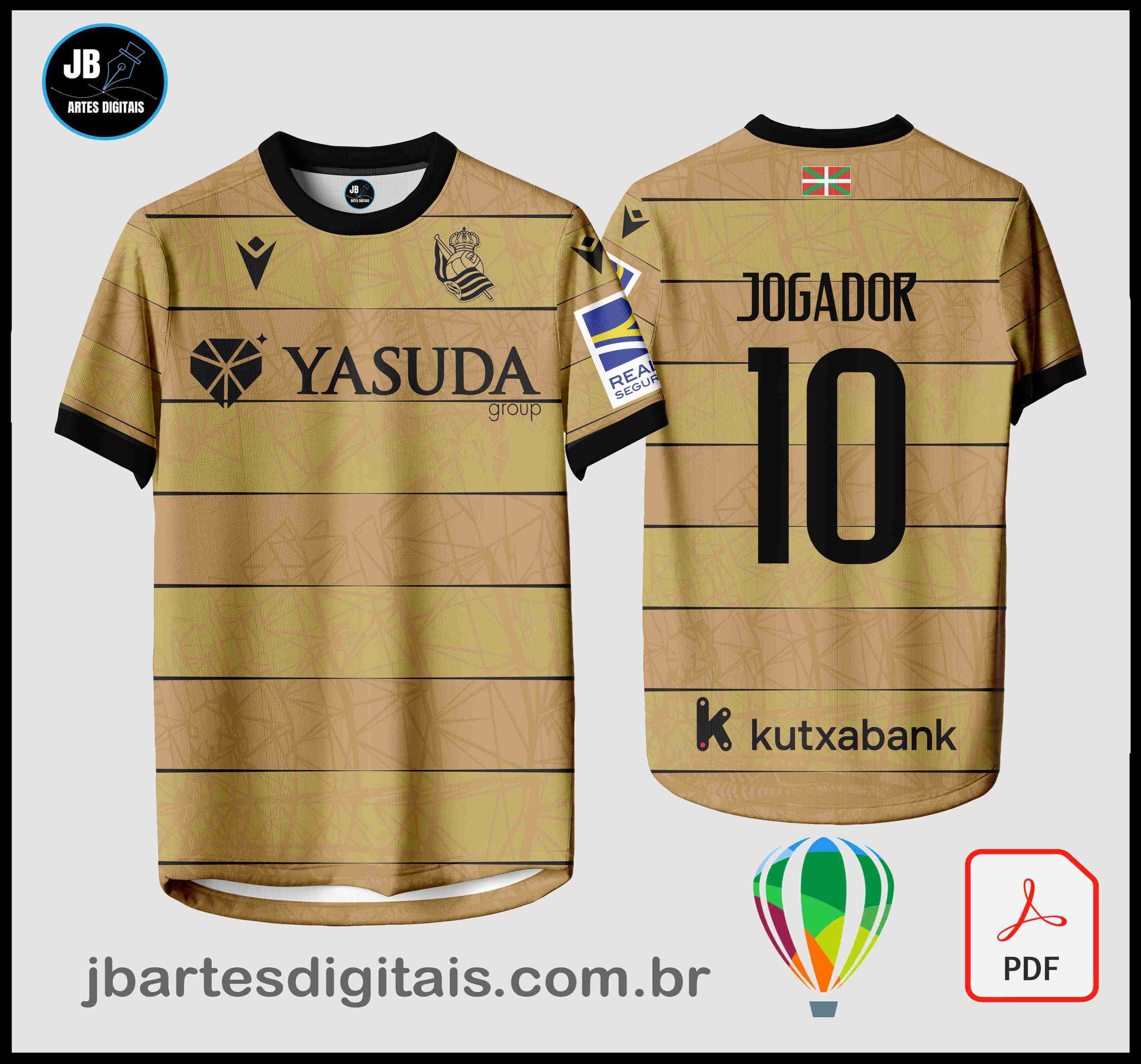 Jersey Real Sociedad Amarilla 24-25