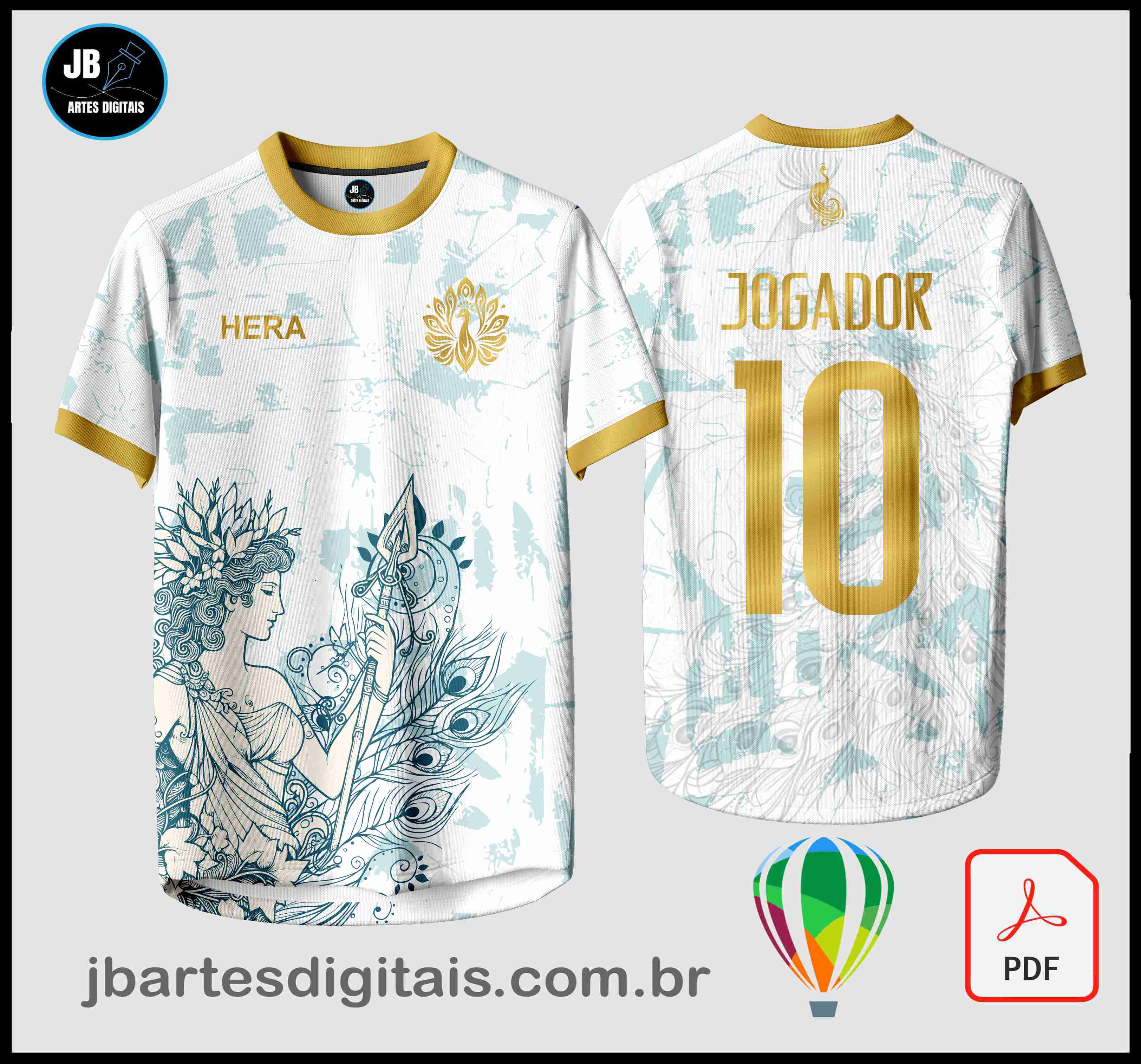ARTE CAMISA DEUSA HERA_1