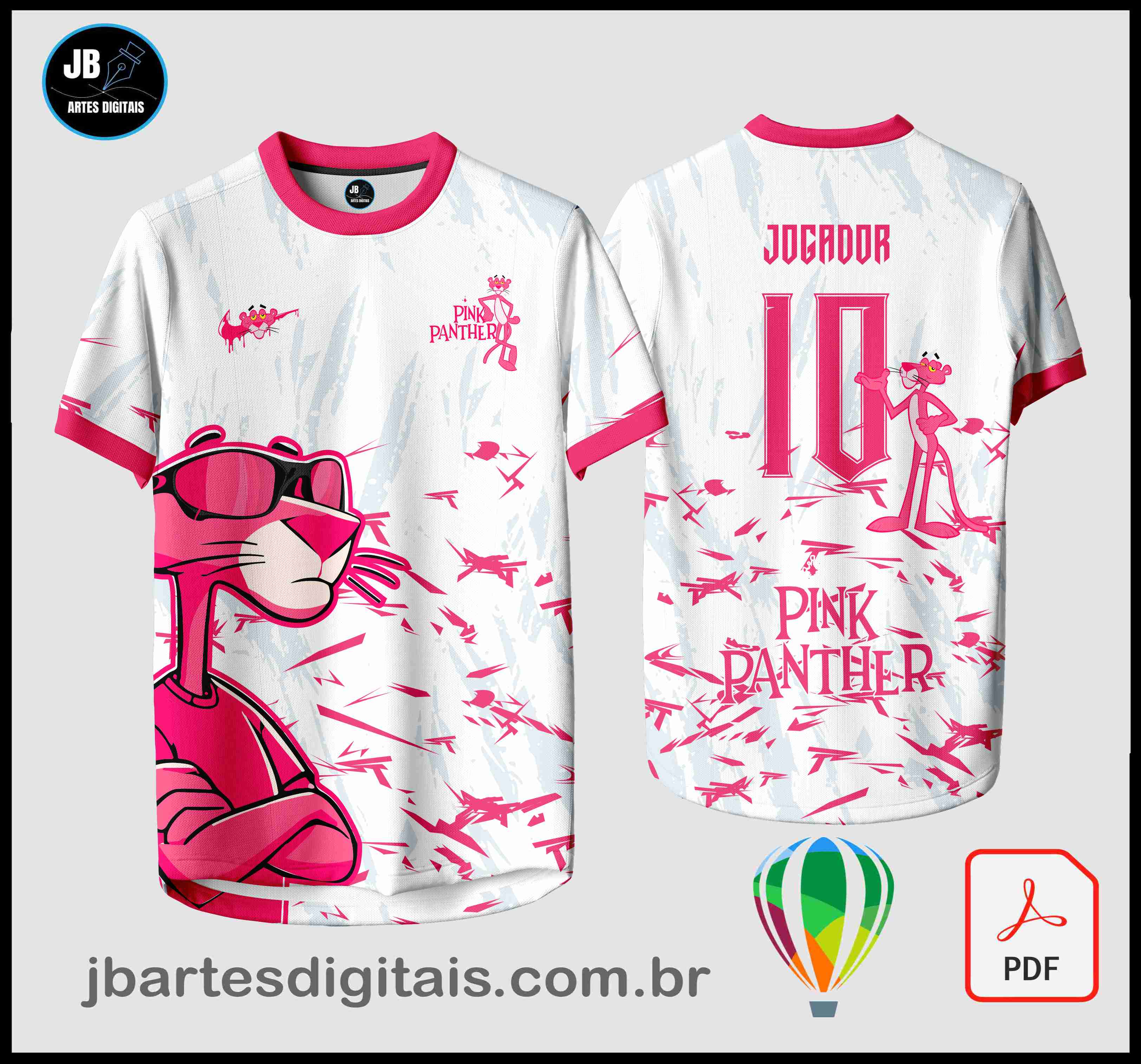 Interclasse 616 Pantera Cor de Rosa MOD 2