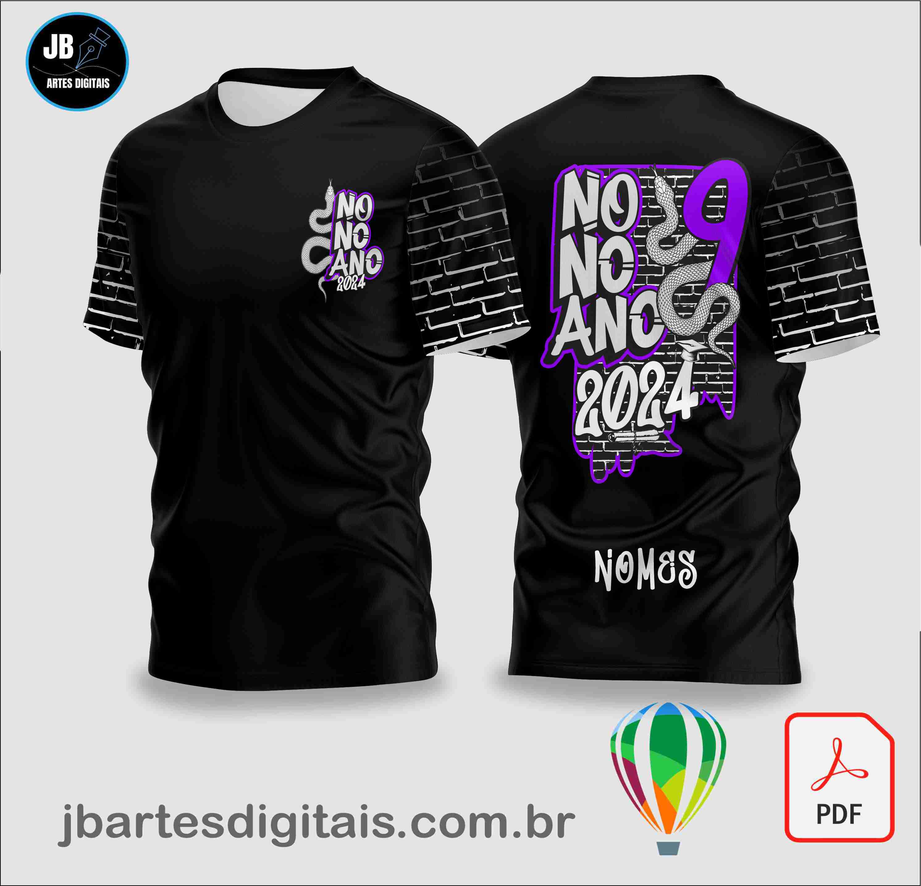 Nono ano grafite cobra