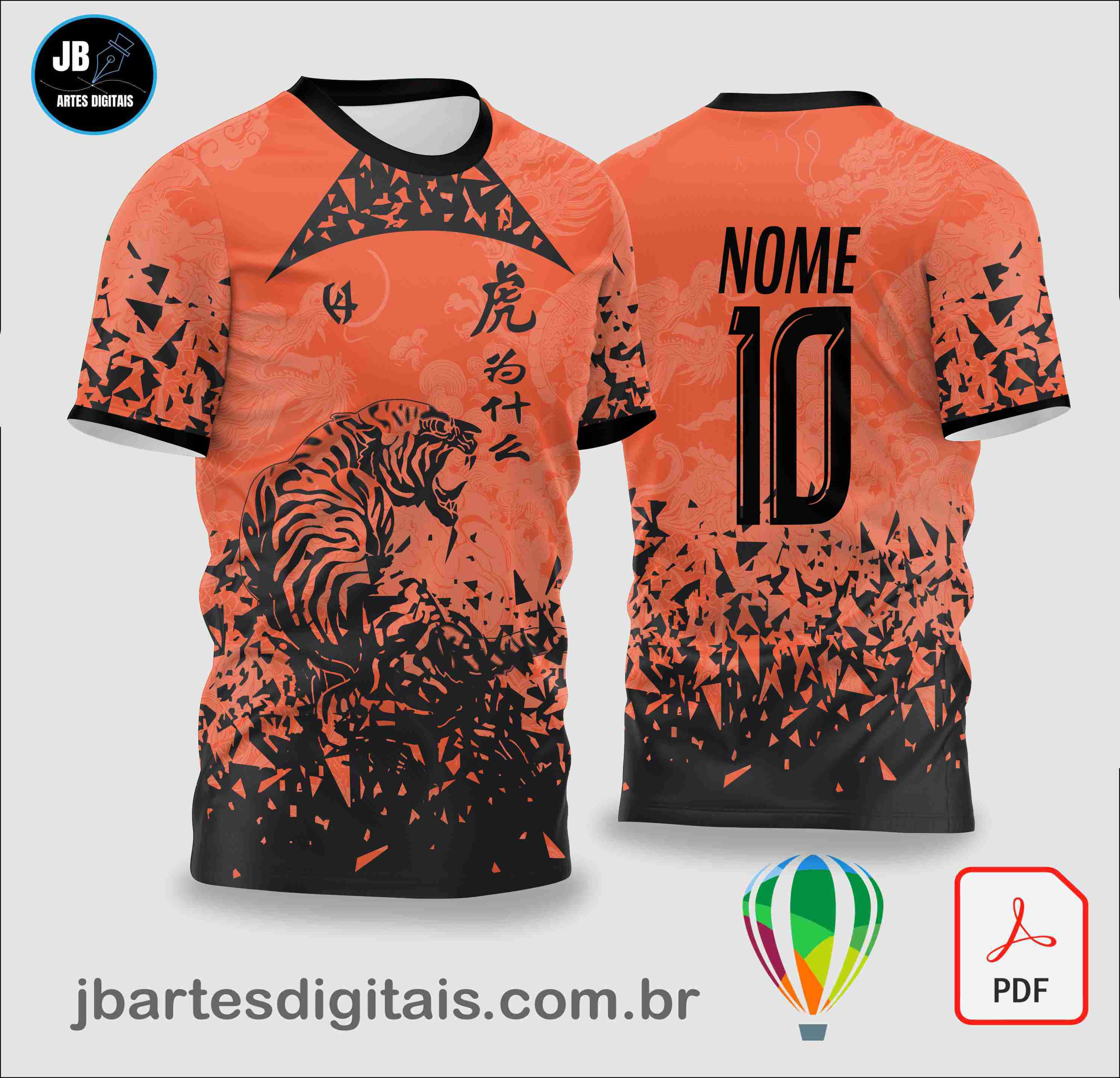 Patter - Tigre&Dragon Oriental 24