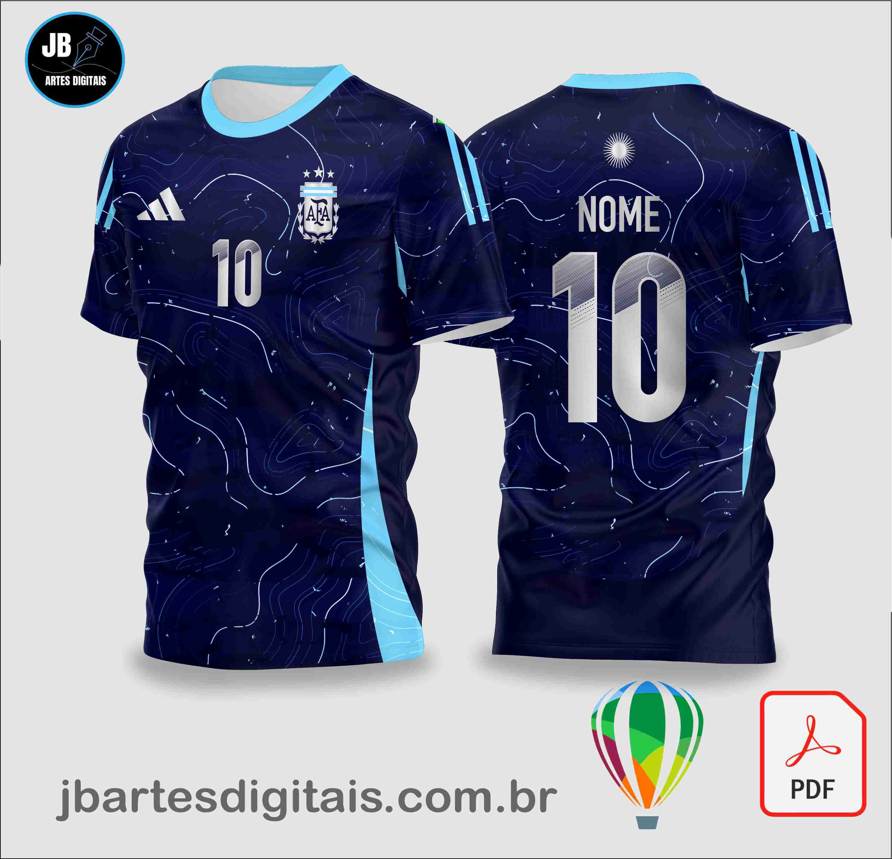 ARTE CAMISA ARGENTINA CONCEPT