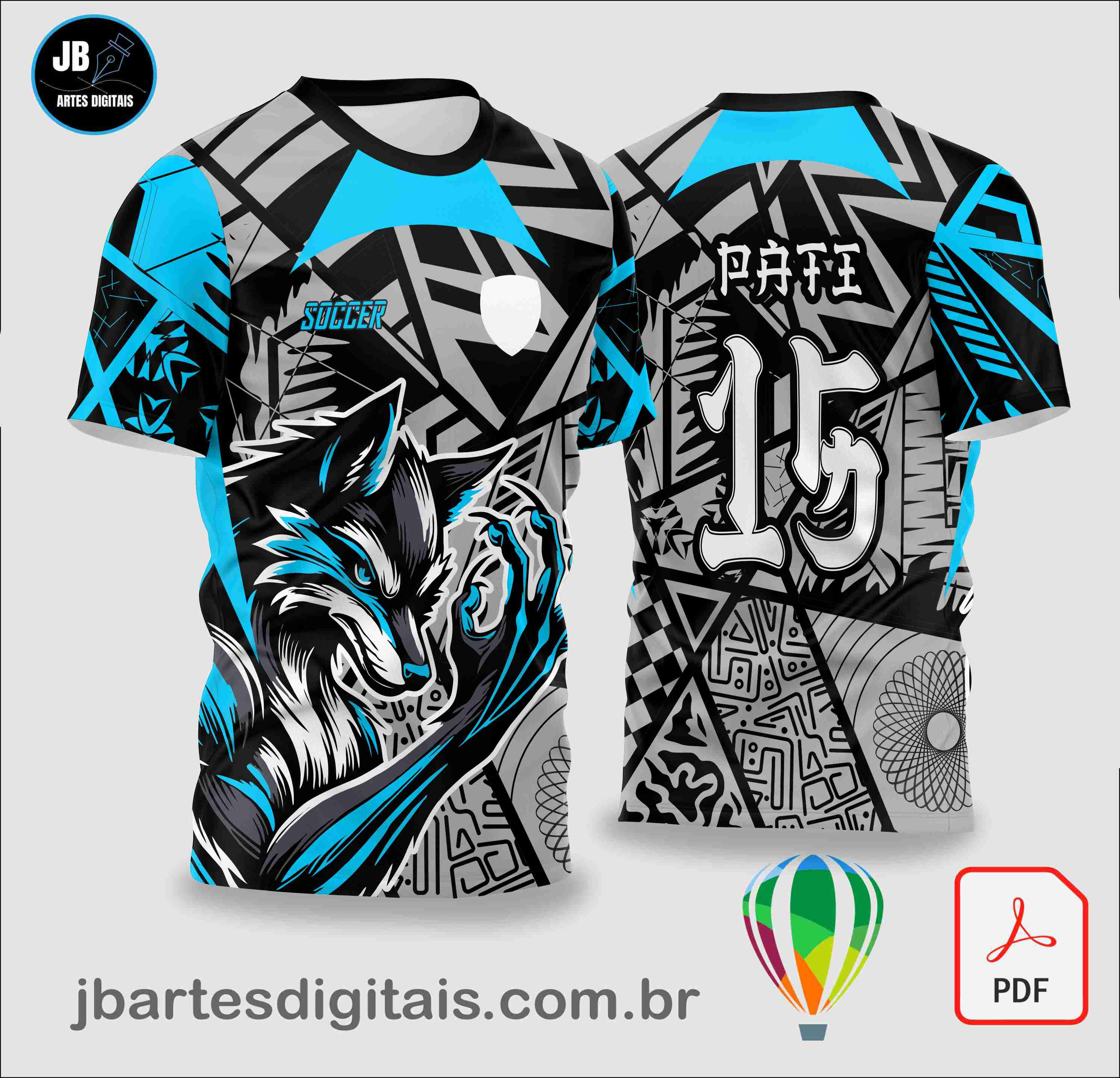 Camisa Raposa 2 ataque