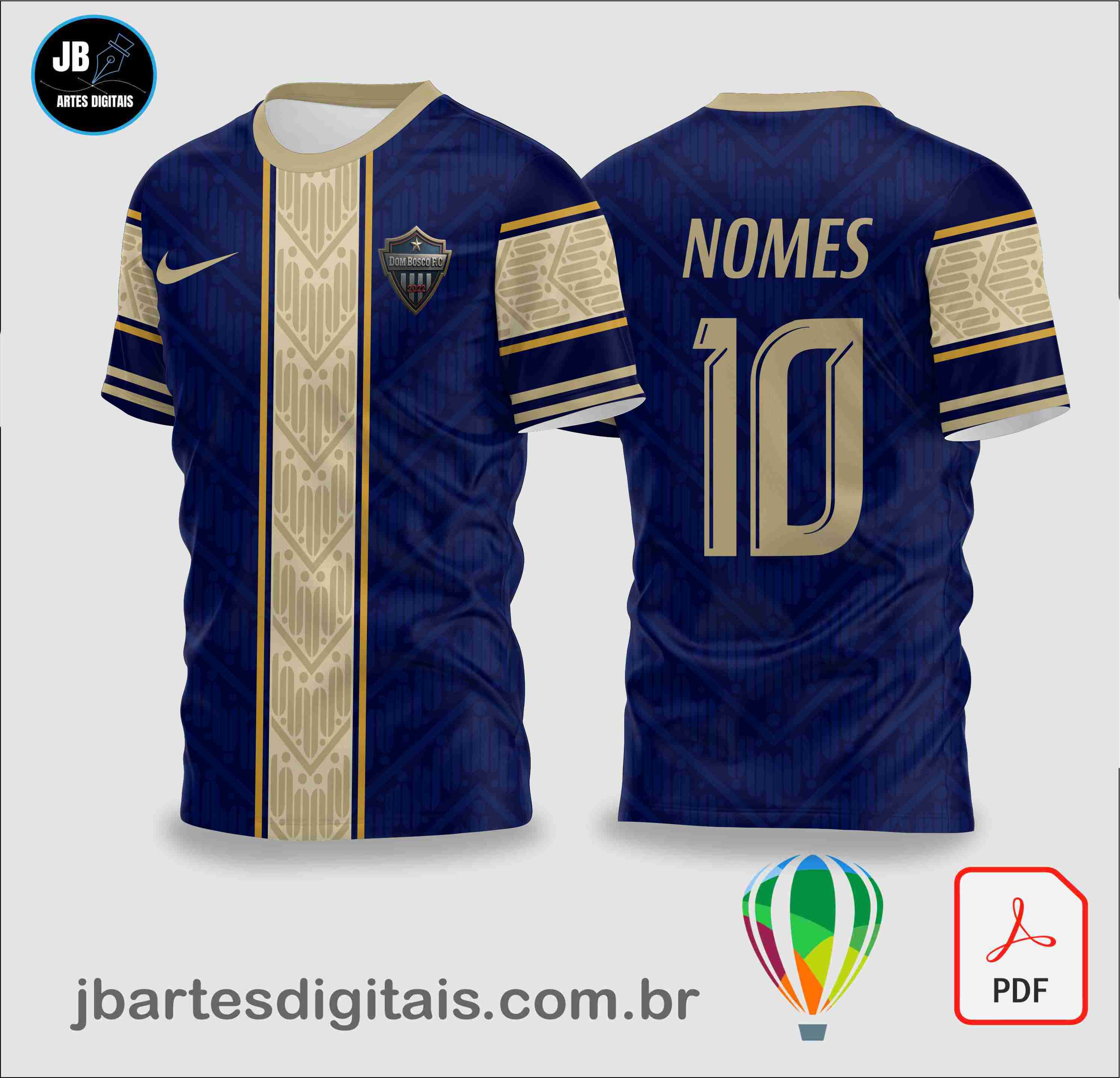 PATTERN GEOMETRICO AZUL