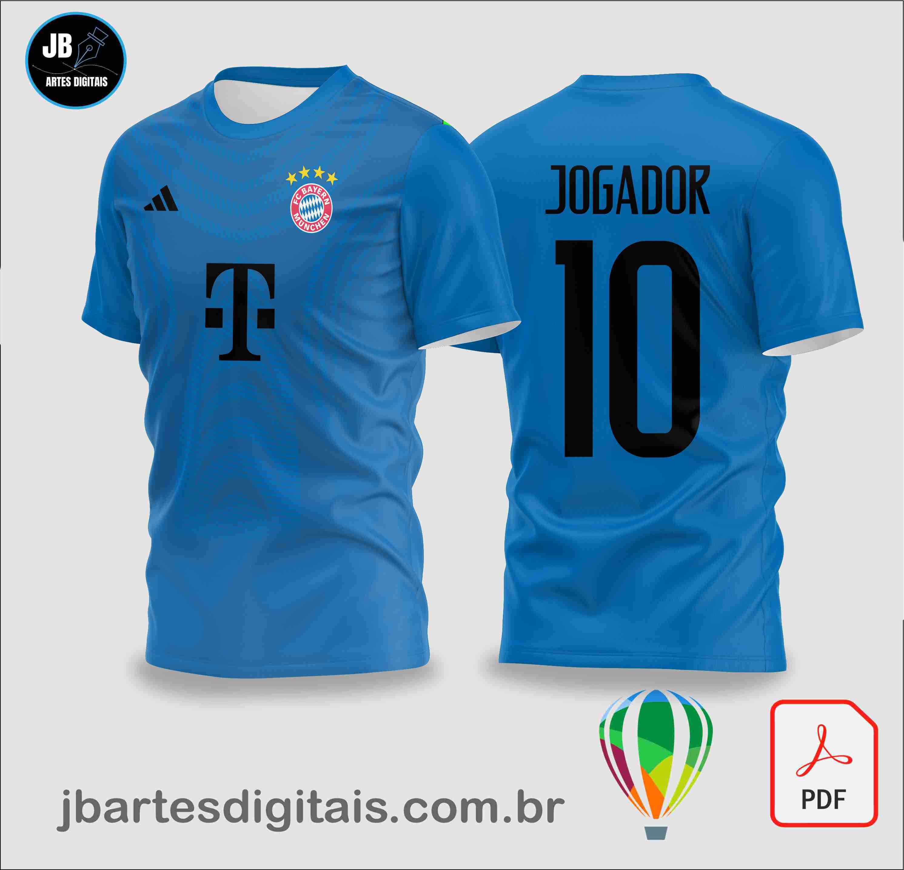 Bayern de Munchen Arquero 25-26 (COREL DRAW)