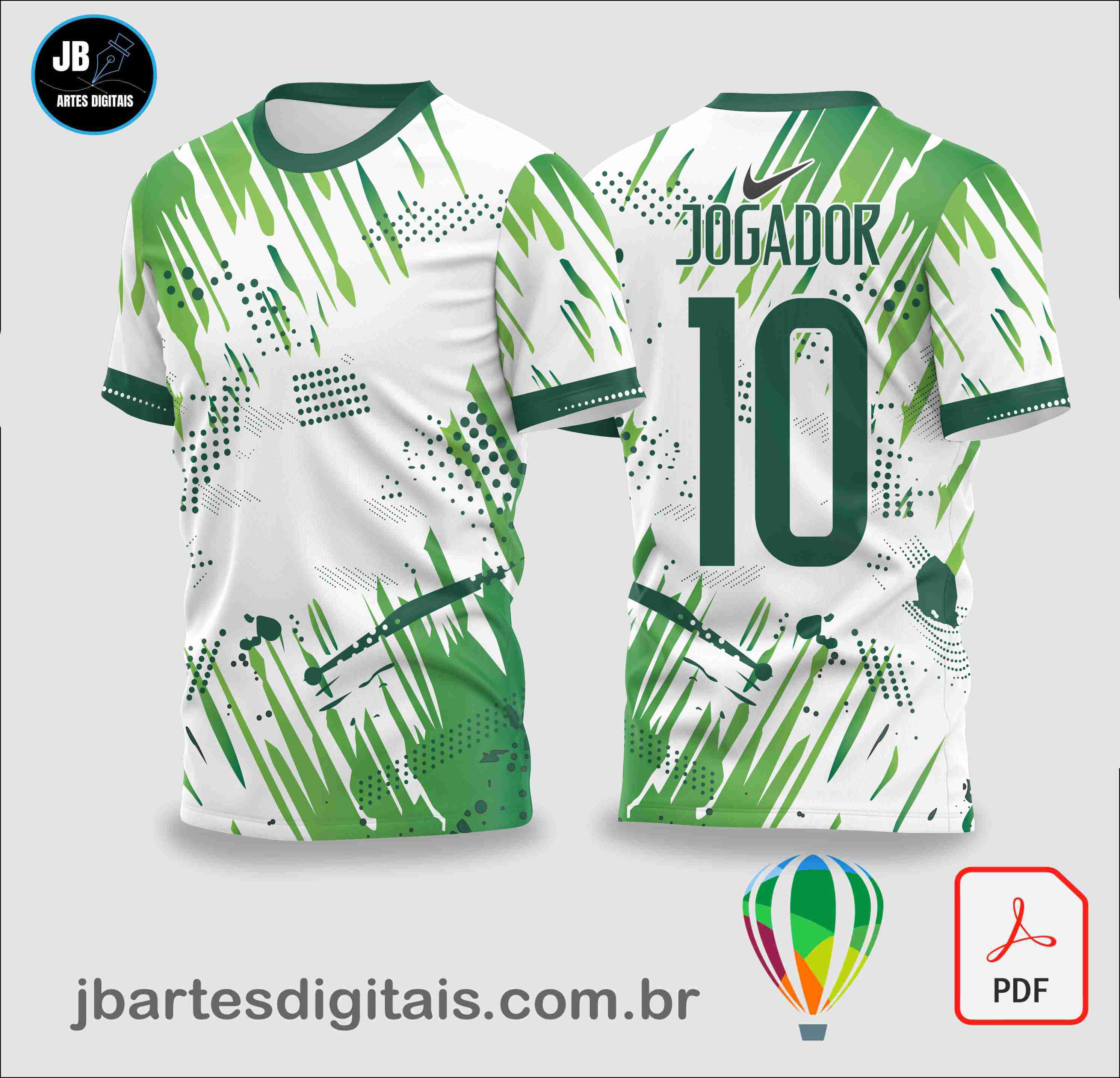 PADRAO VERDE E BRANCO (COREL DRAW)