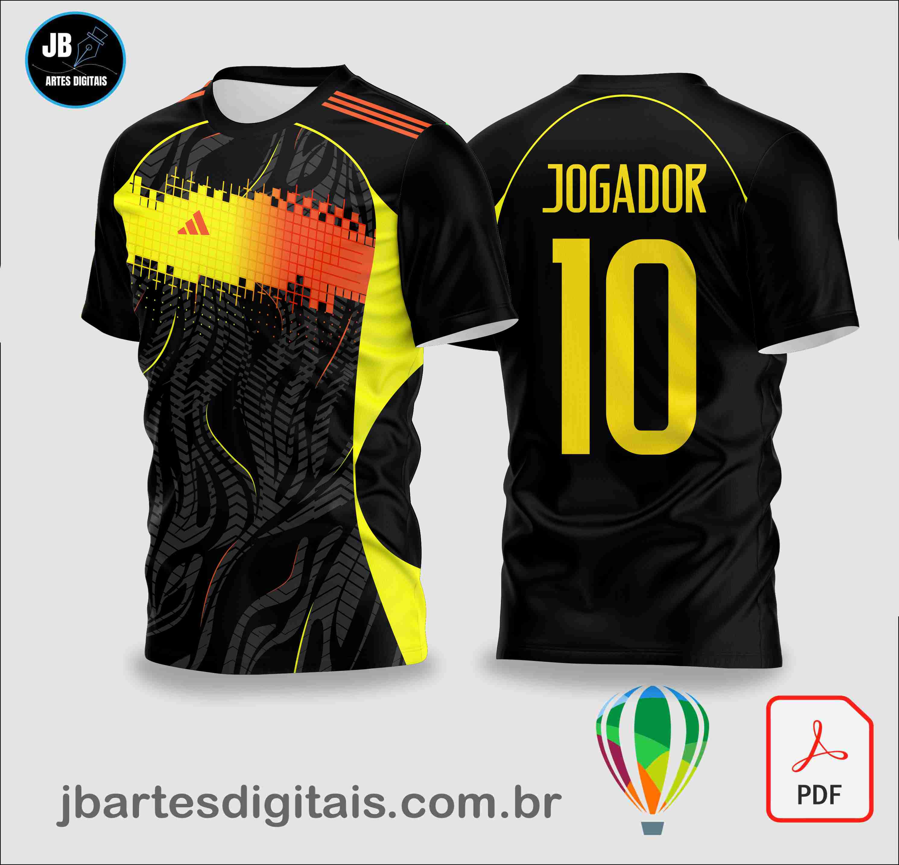 Design Sports Geometric 2025 (COREL DRAW)