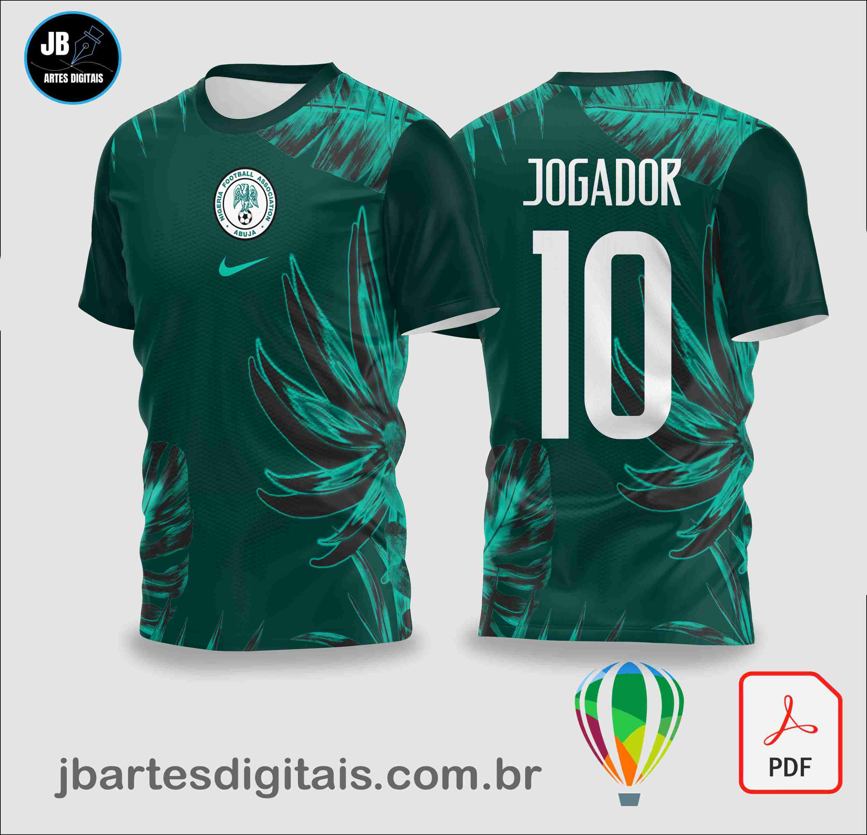 NIGERIA TROPICAL CONCEPT verde (COREL DRAW)