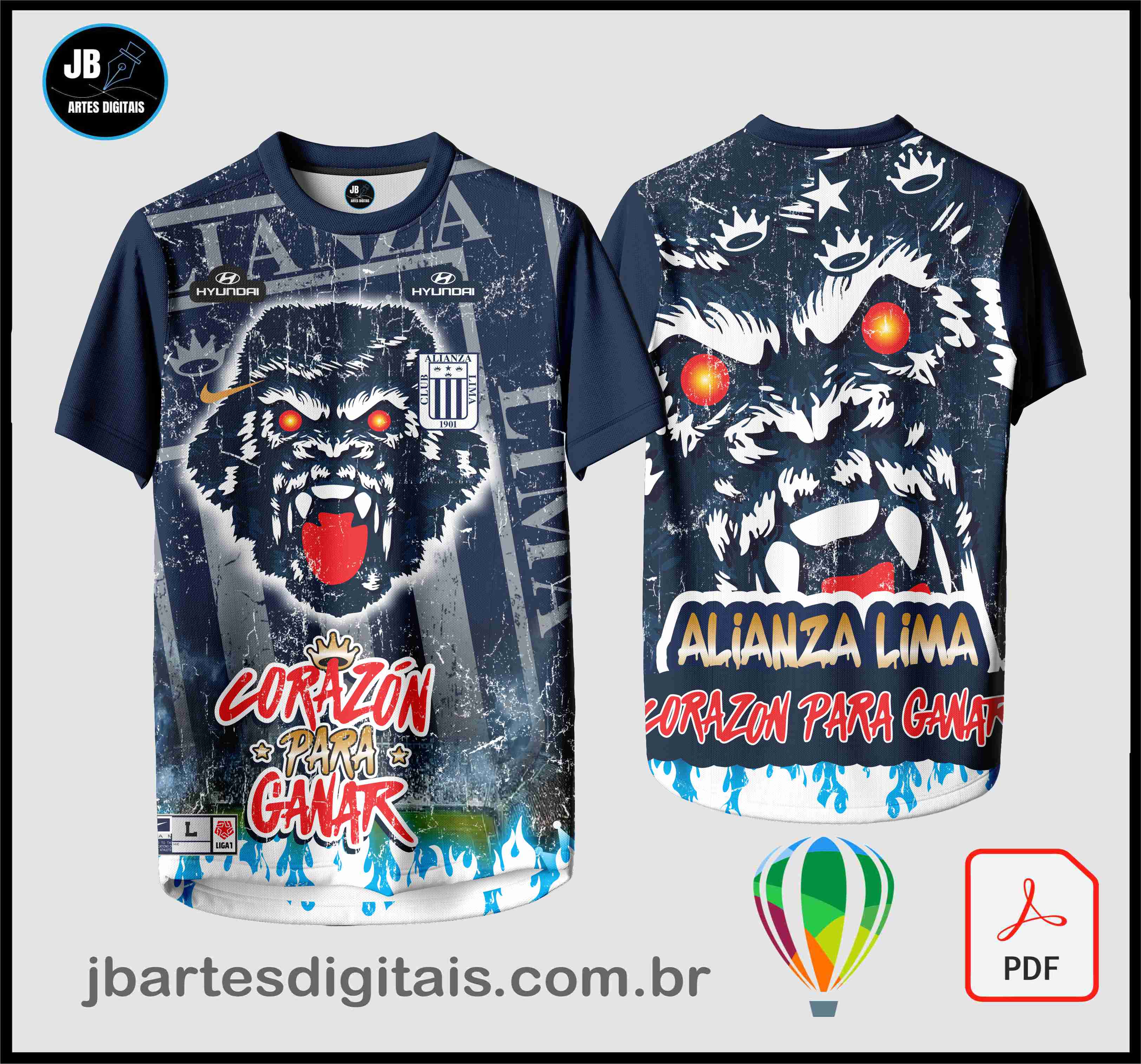 GORILA PATTER (COREL DRAW)