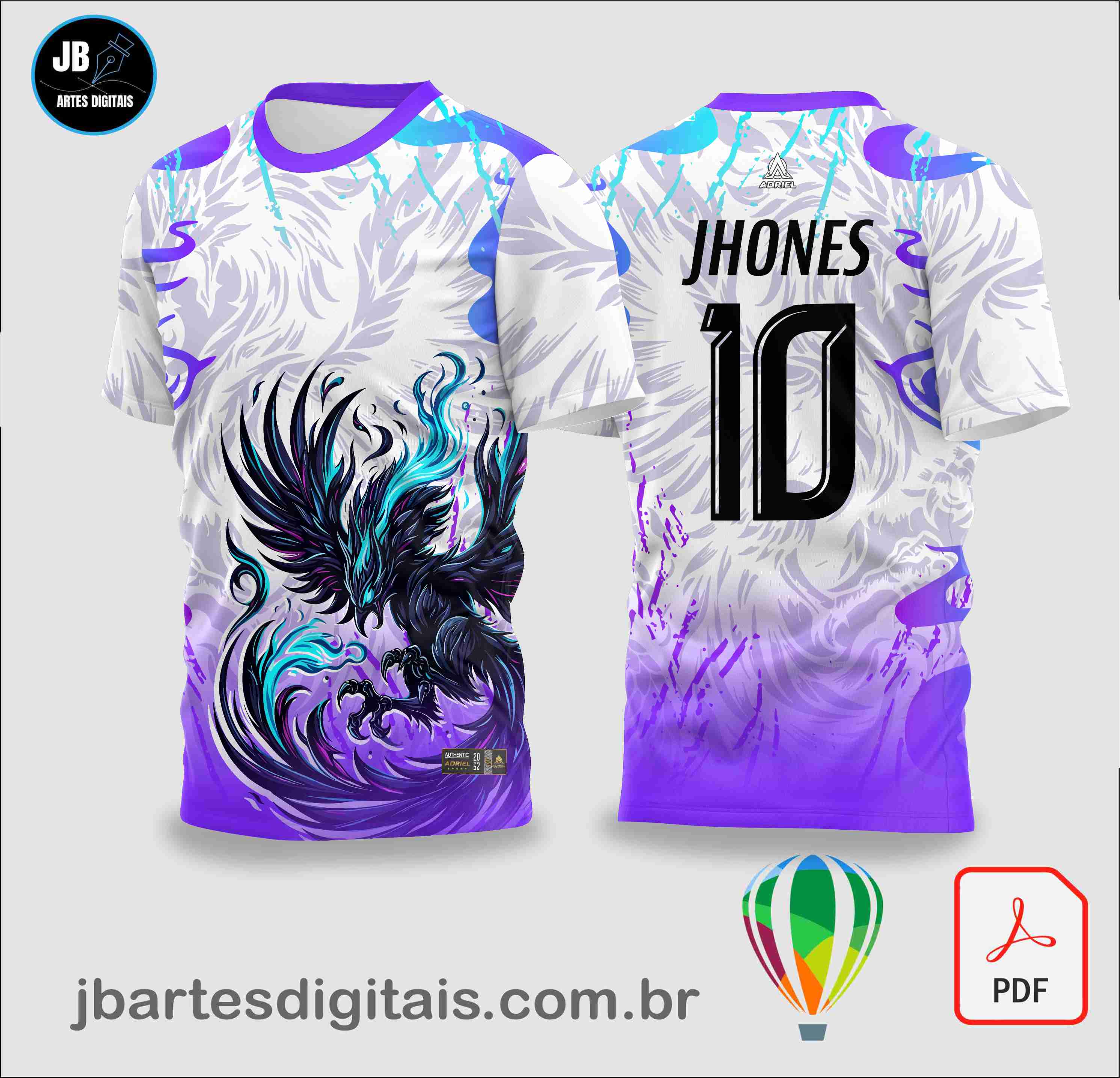 Fenix Interclasse Negro (COREL DRAW)