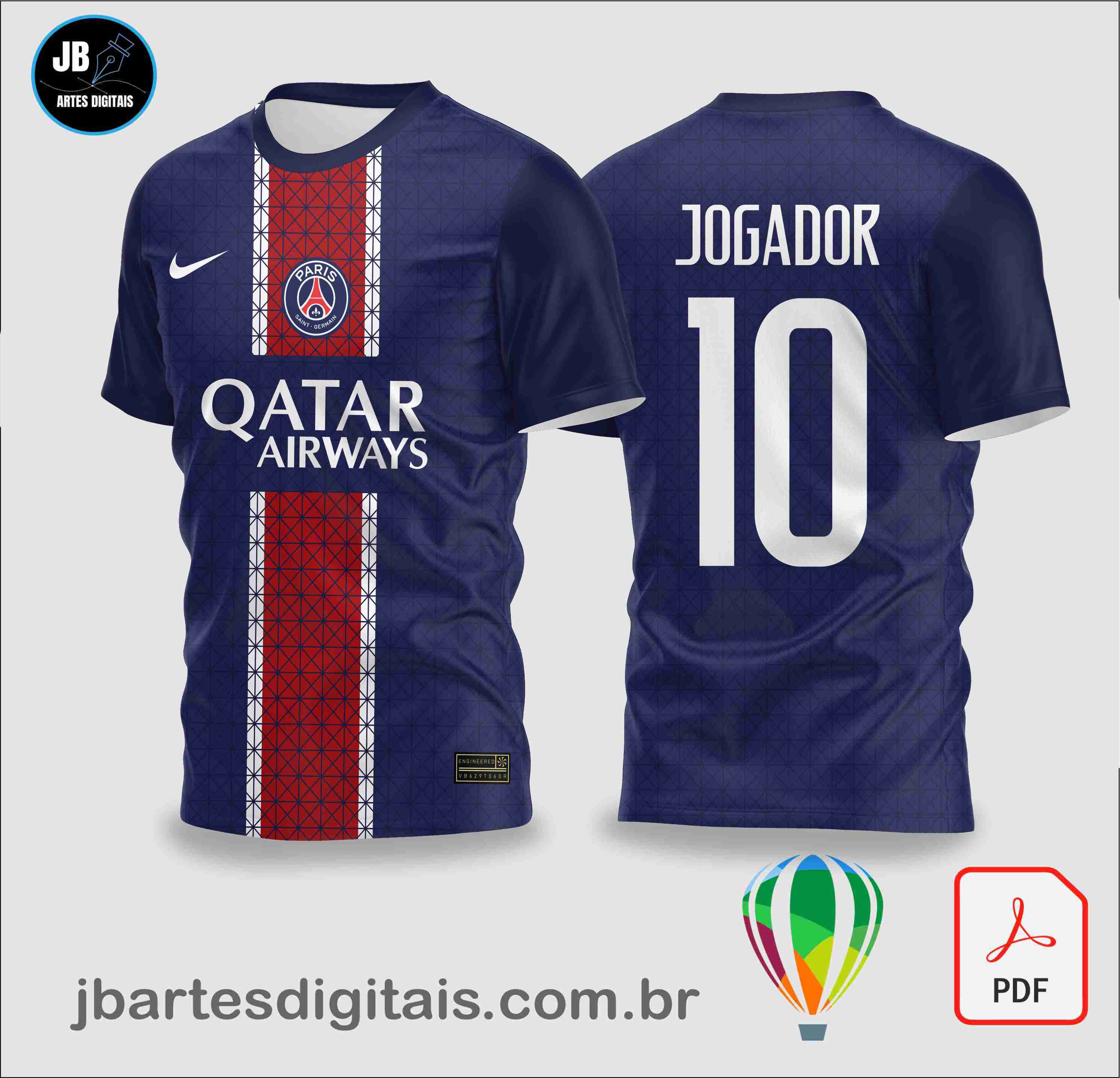 PSG HOME&AWAY 2026 (COREL DRAW)