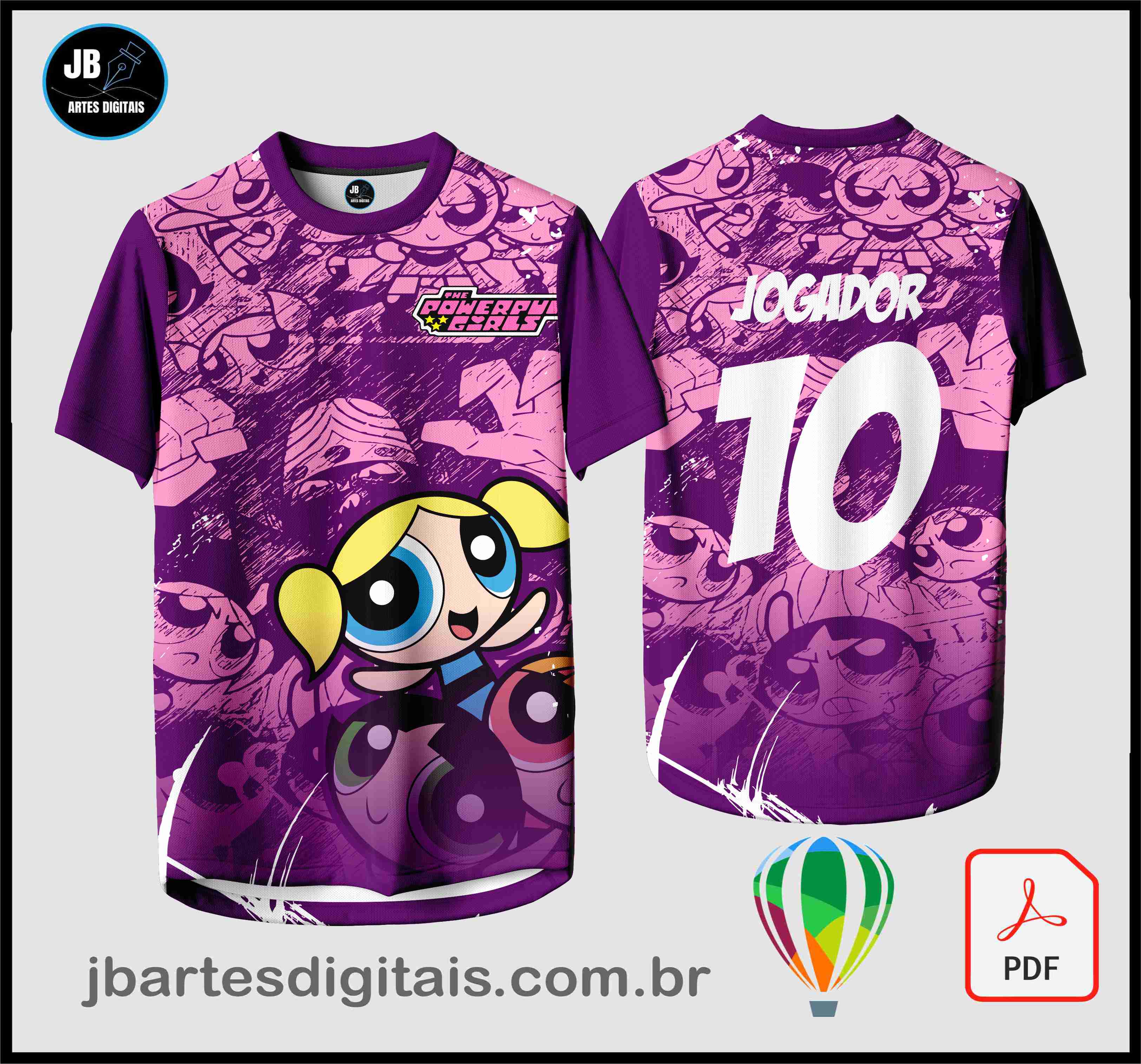 MENINAS SUPER PODEROSAS 2026 (COREL DRAW)