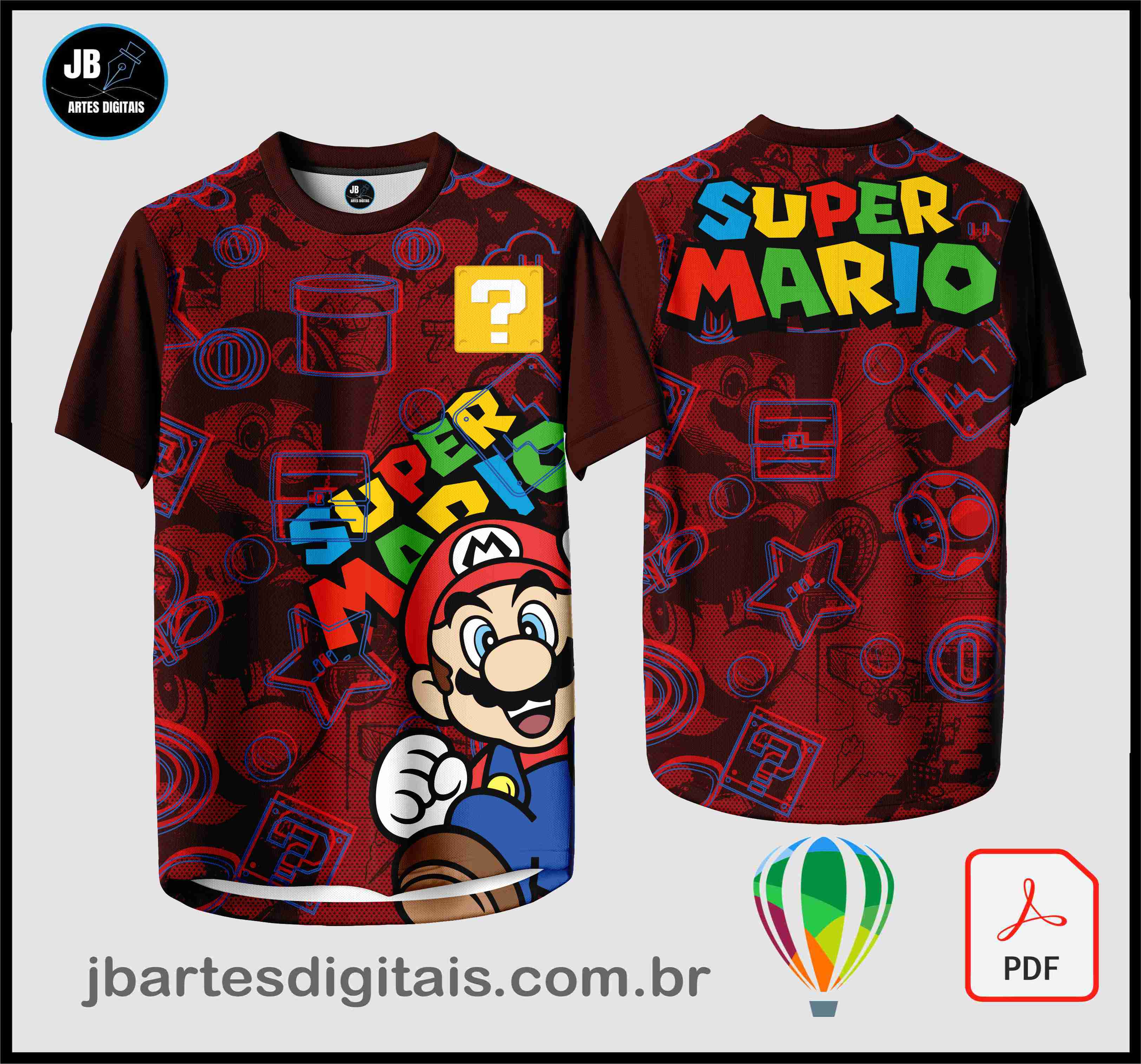 SUPER MARIO WORD 2026 (COREL DRAW)