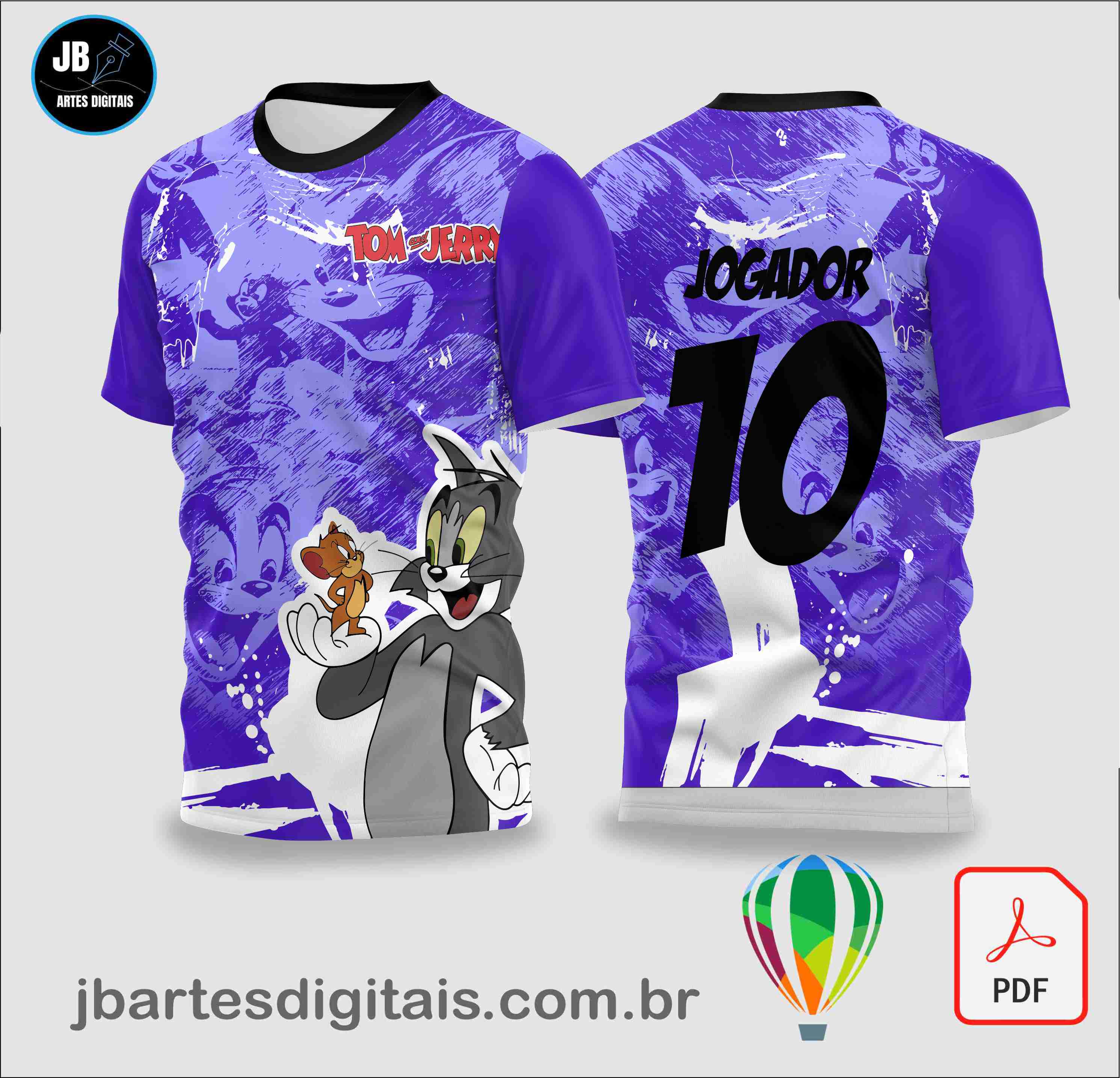 Tom and Jerry Interclasse 2026 (COREL DRAW)