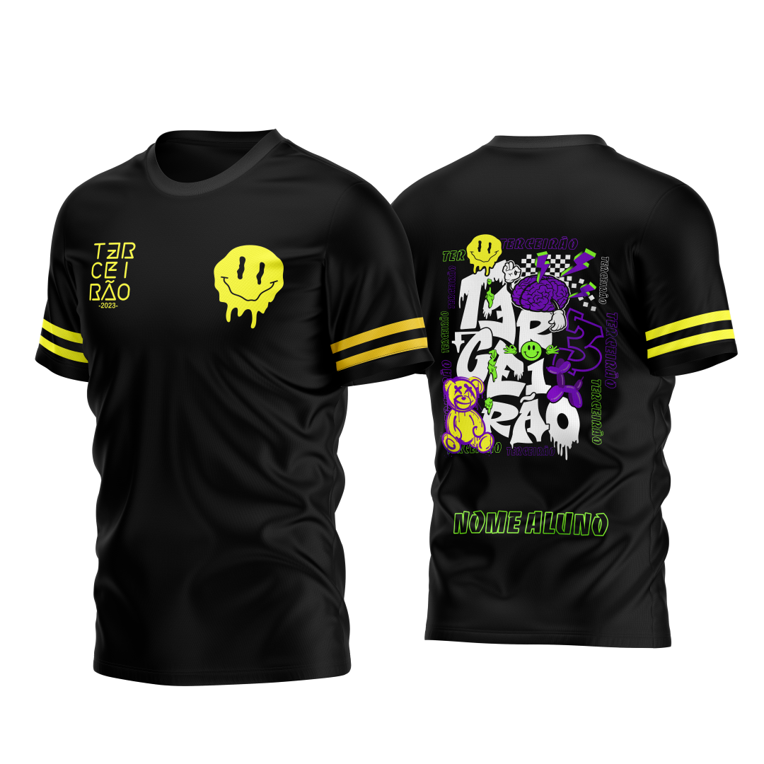 camisa Terceirao Bechiga cachorro (COREL DRAW)