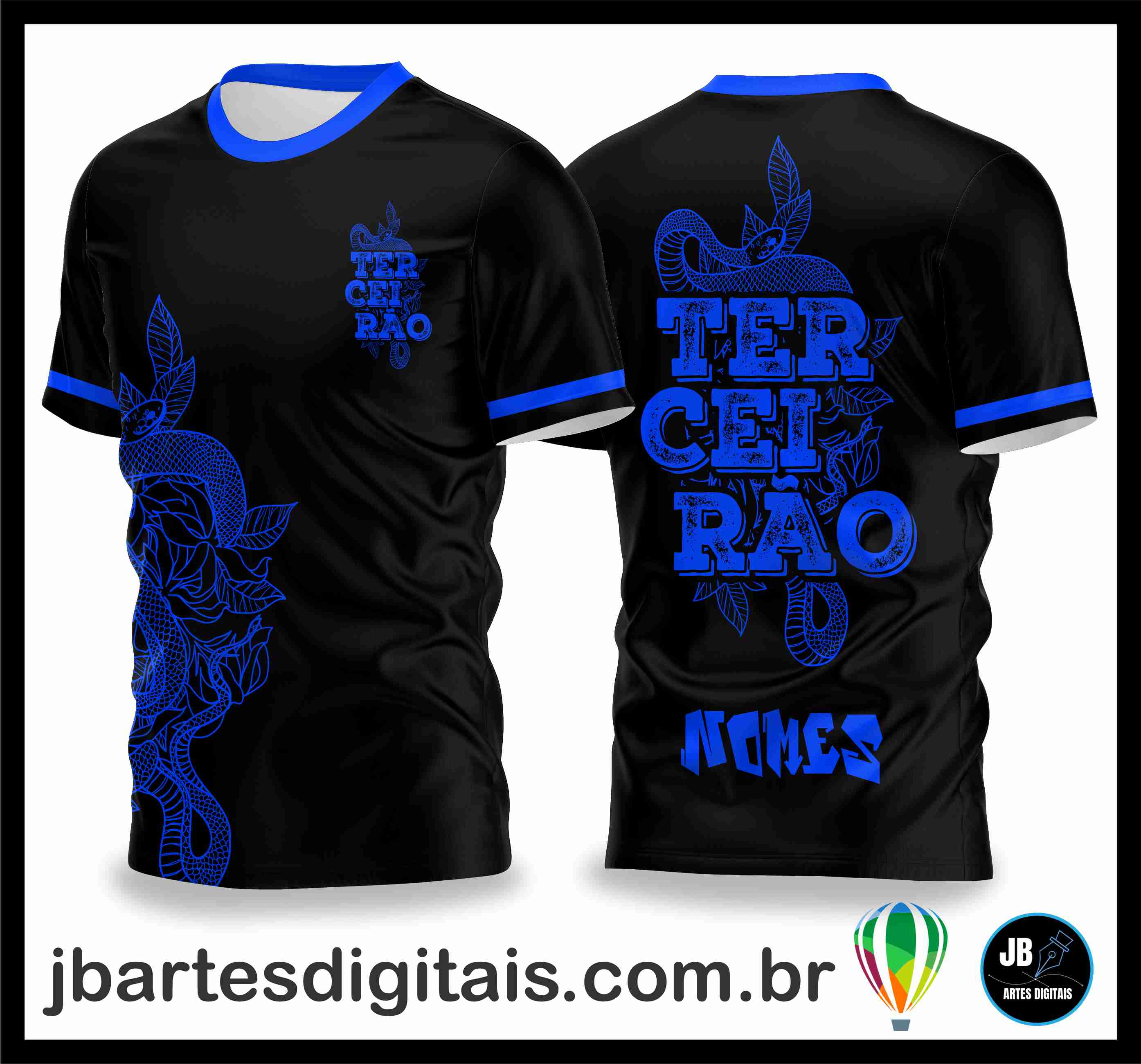 camisa terceirao cobra 2024 (COREL DRAW)