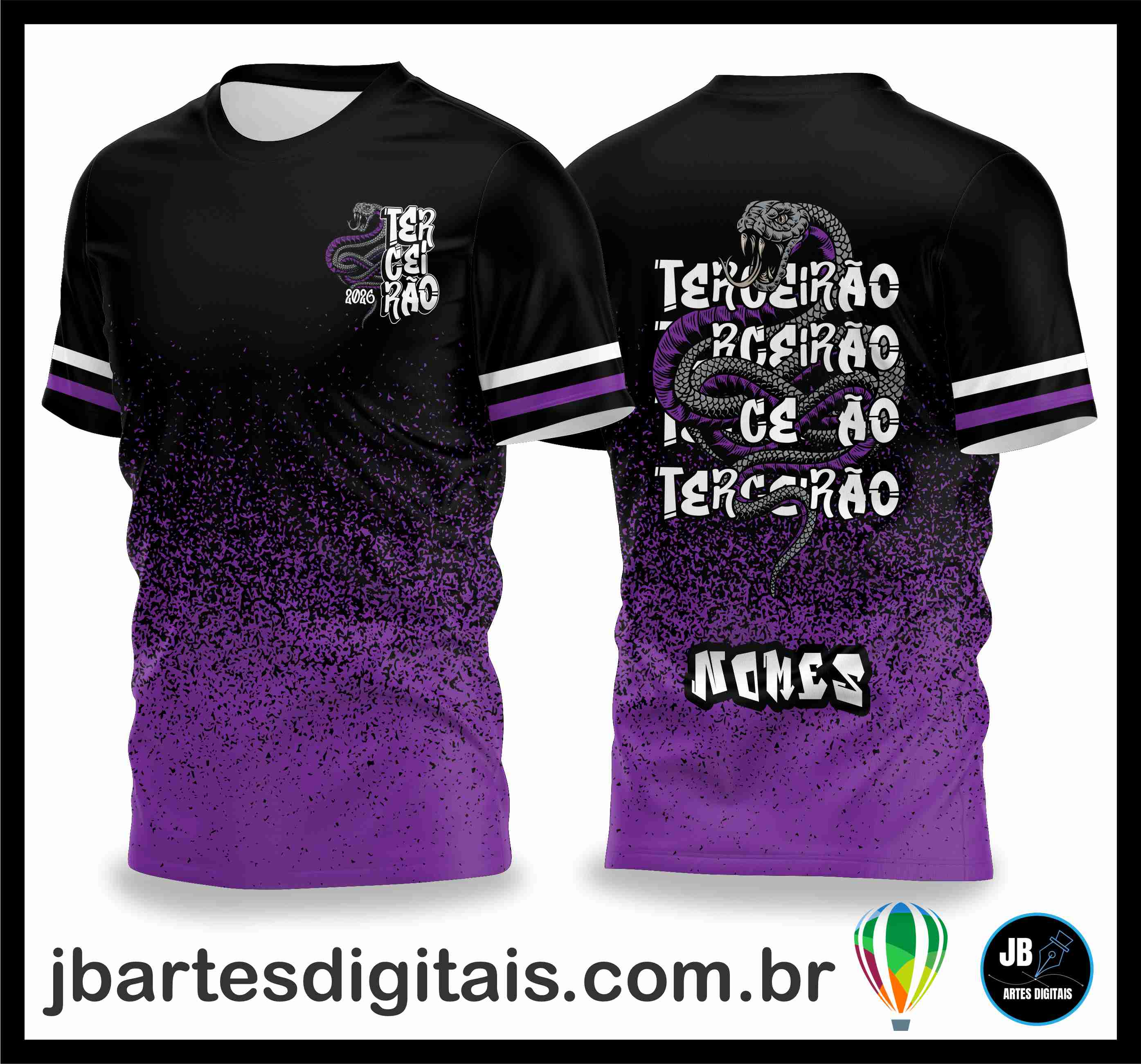 Camisa Terceirao Cobra 2024 V1 (COREL DRAW)