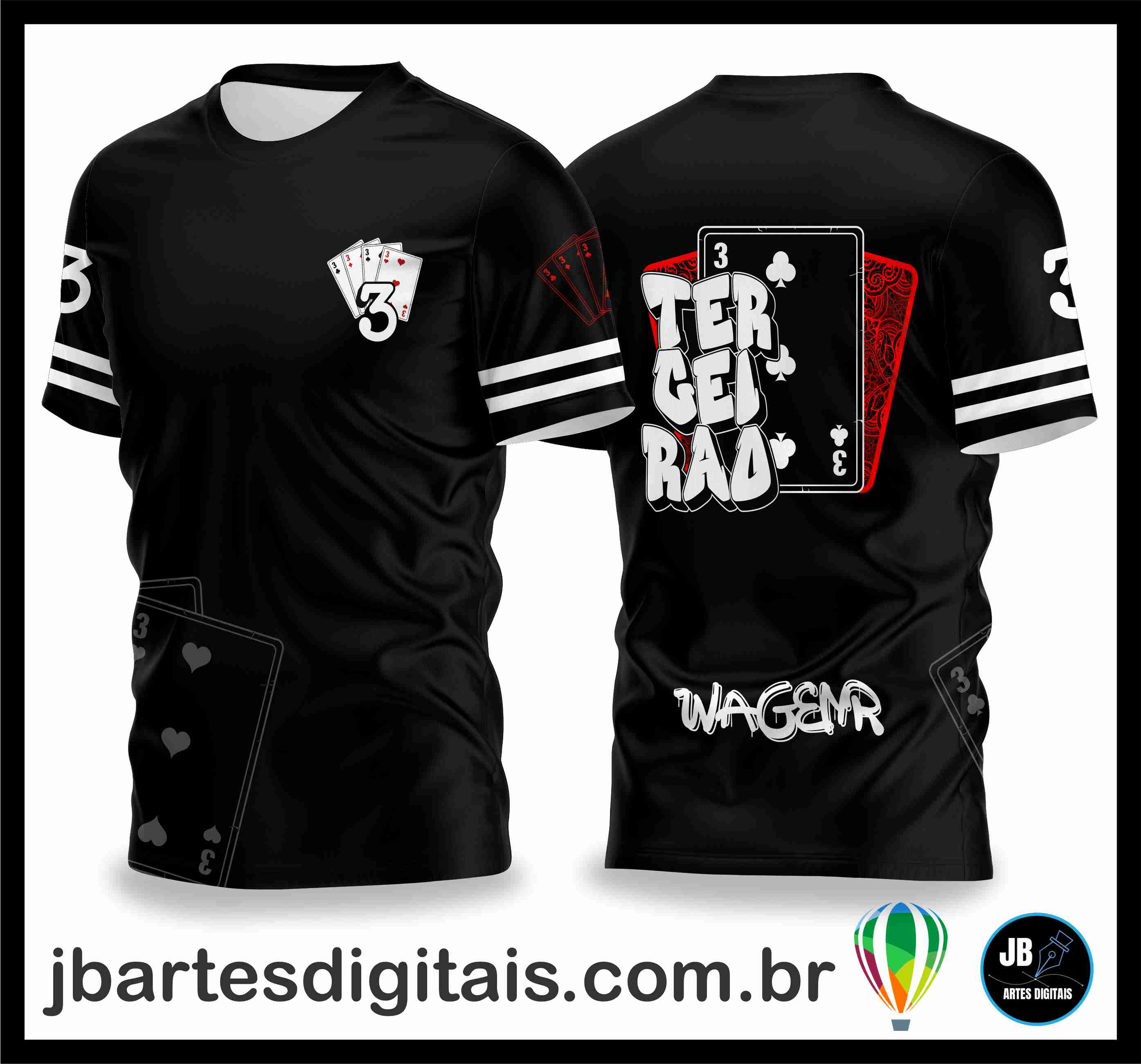 Camisa Terceirao Pantera (COREL DRAW)