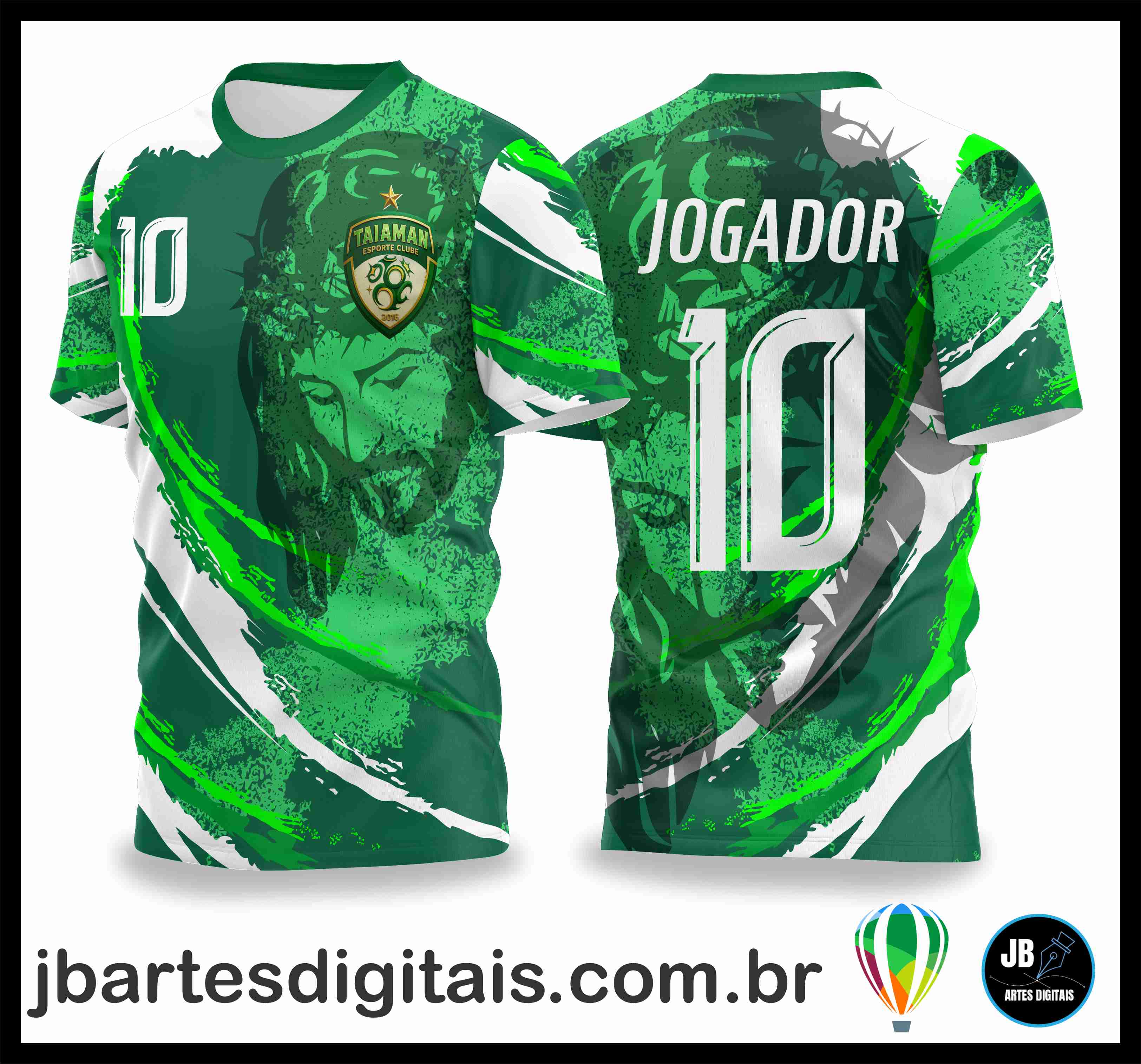 GRUNGE VERDE JESUS (COREL DRAW)