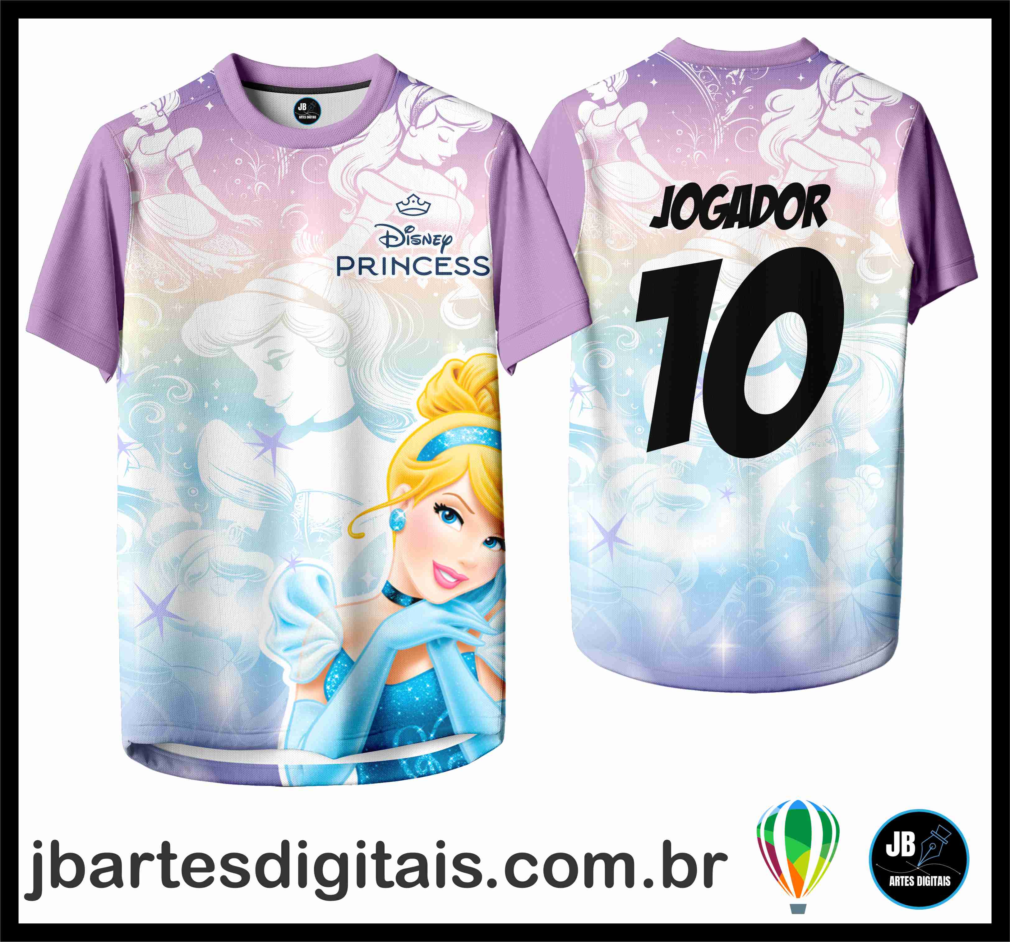 CINDERELA PATER DEGRADE (COREL DRAW)