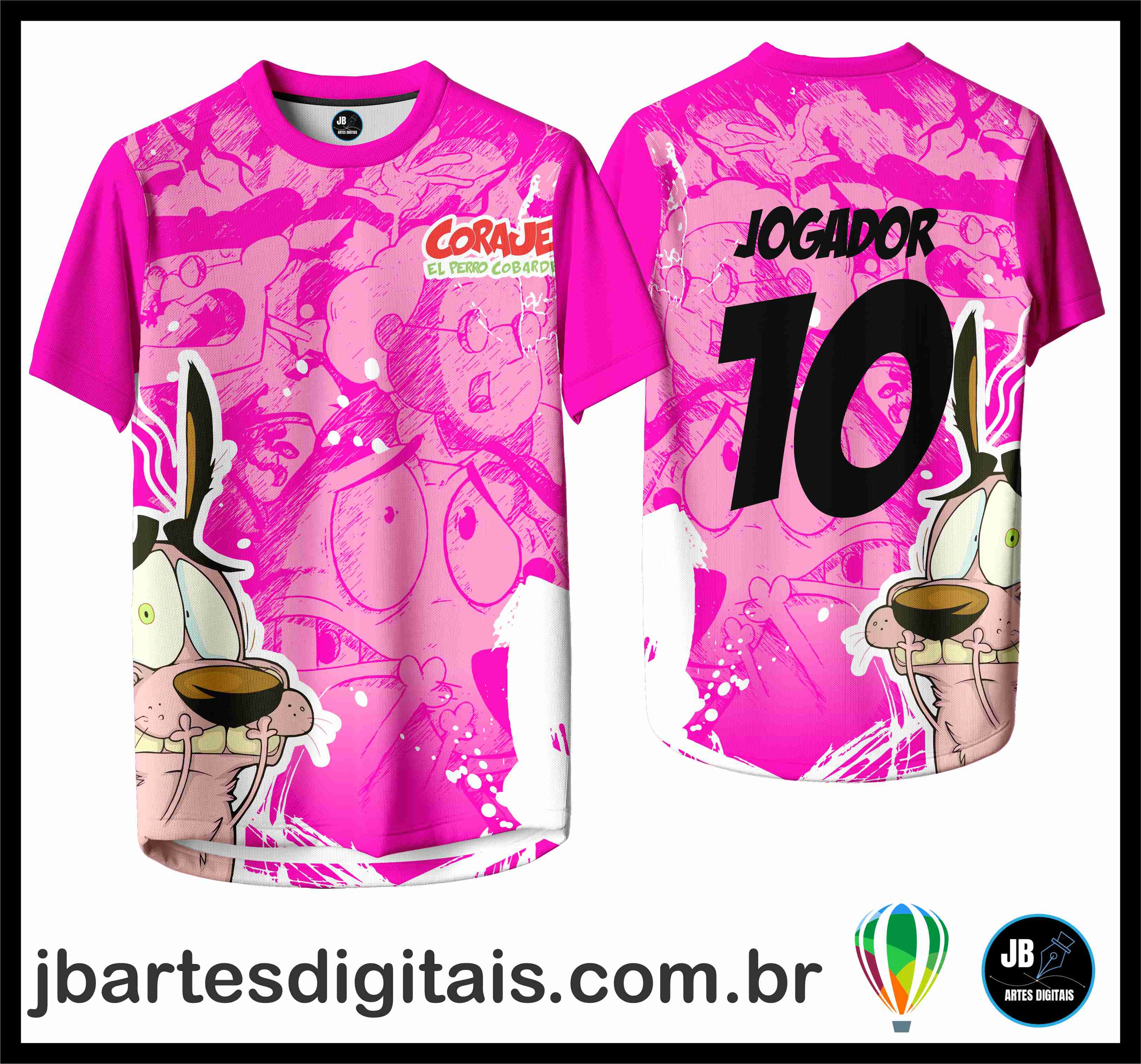 CÃO MEDROSO (COREL DRAW)