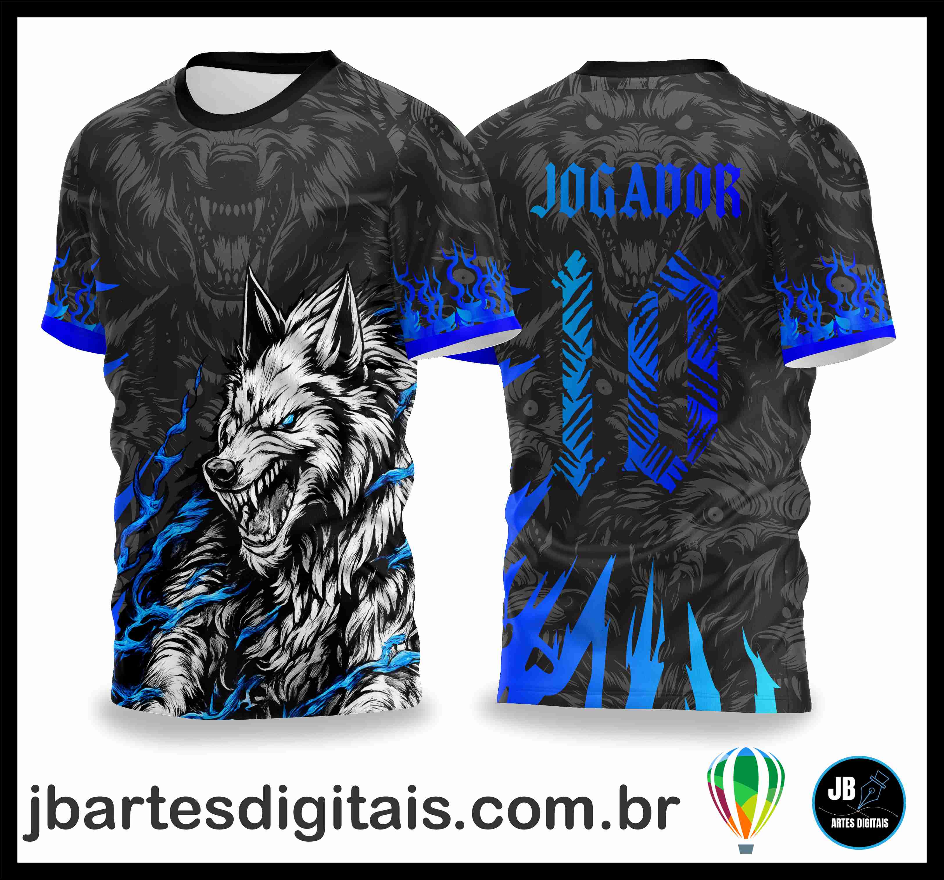 LOBO PATER AZUL 2026(COREL DRAW)
