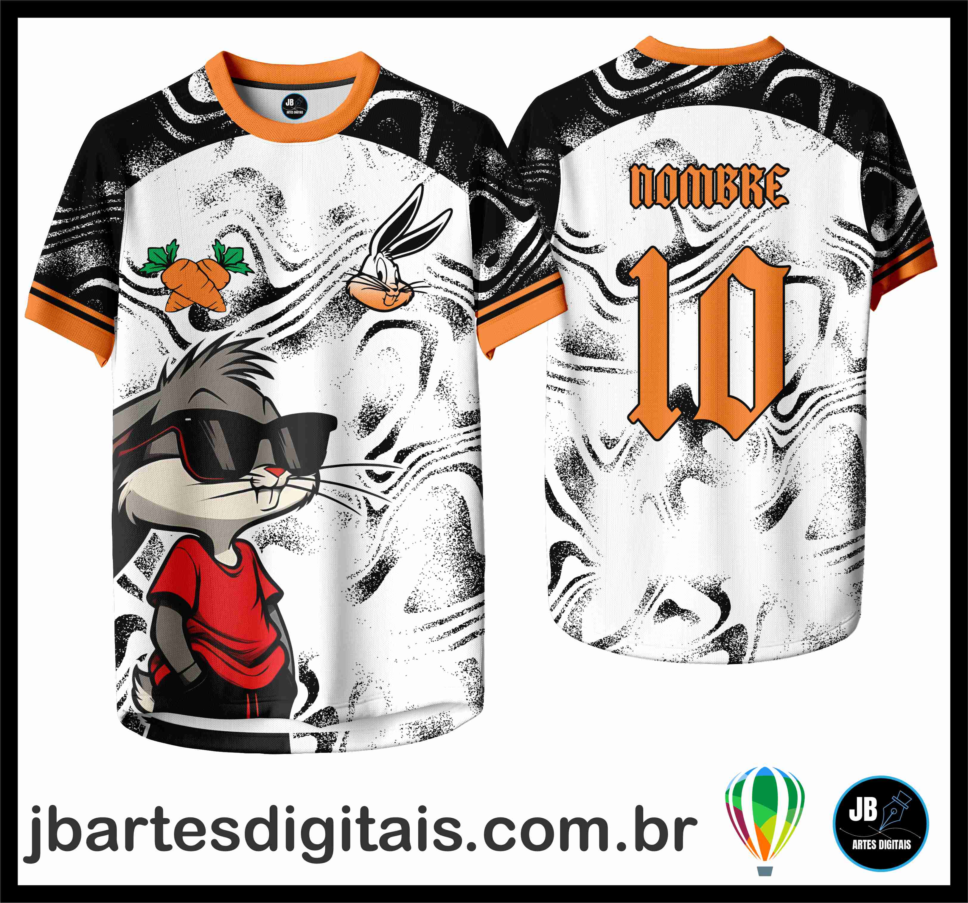 COELHO DESCOLADO PATTERN (COREL DRAW)