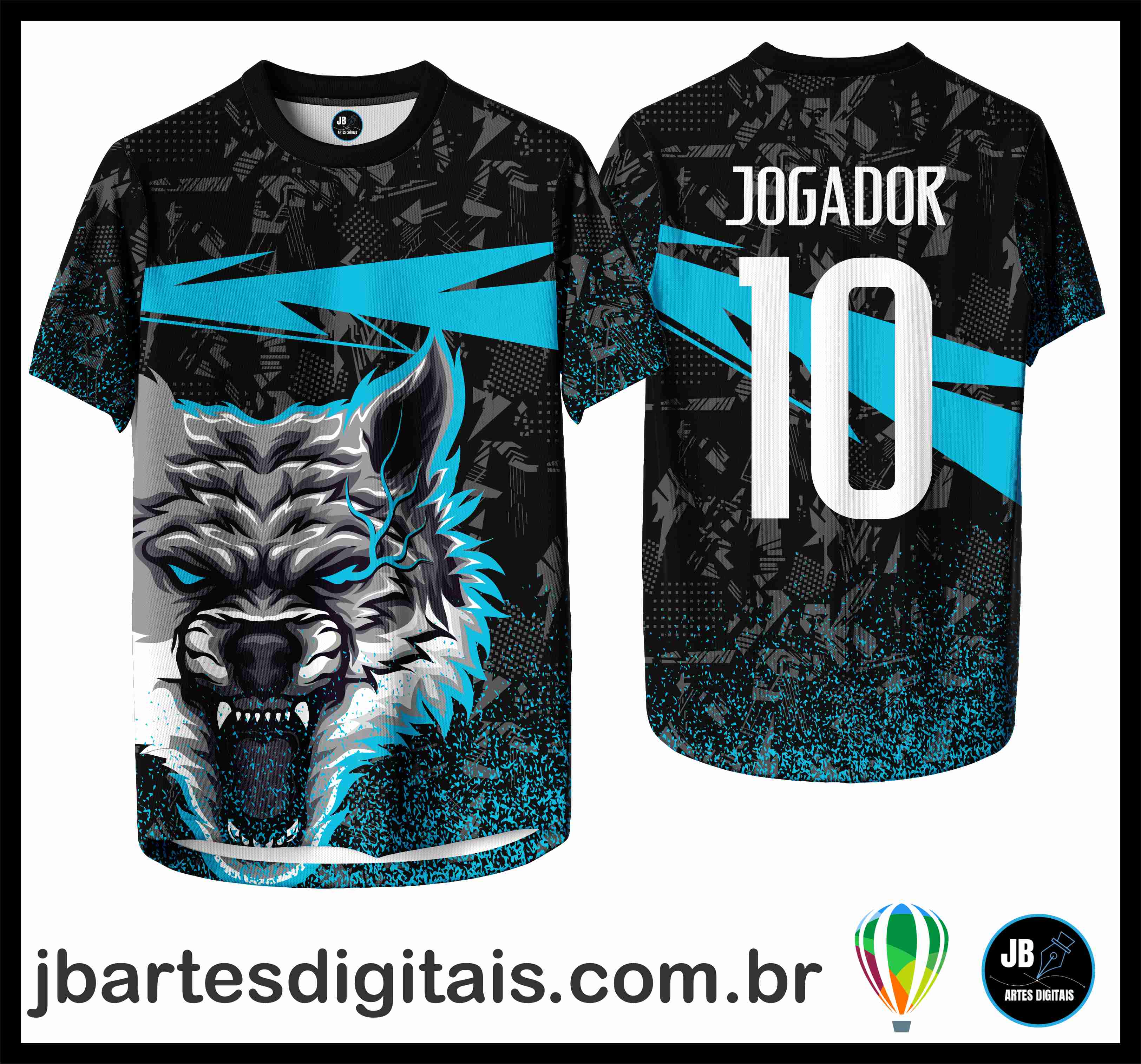 Wolf Designs Grunge (1) (COREL DRAW)
