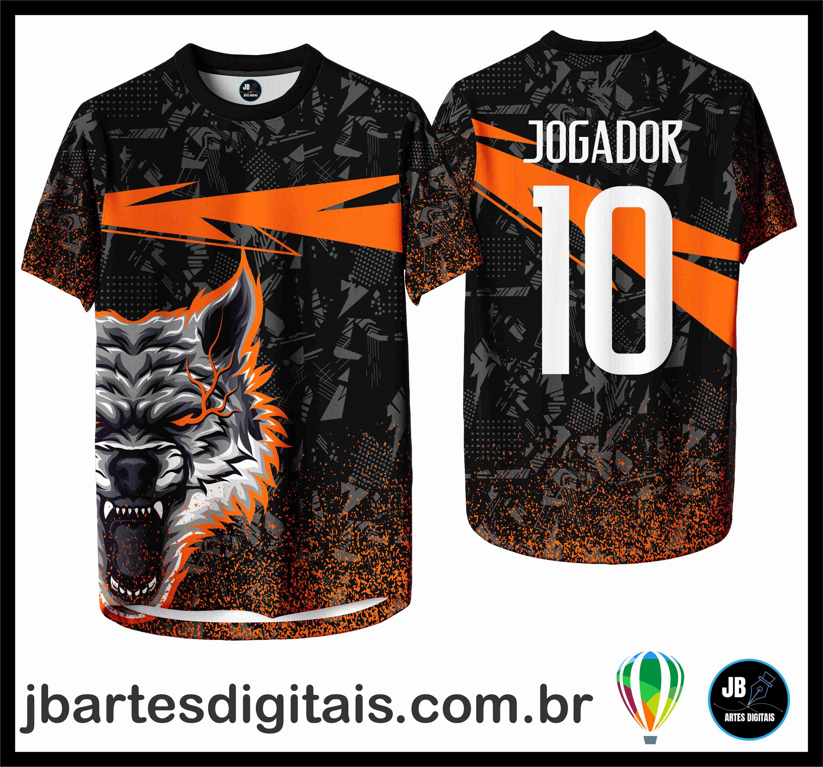 Wolf Designs Grunge (2) (COREL DRAW)