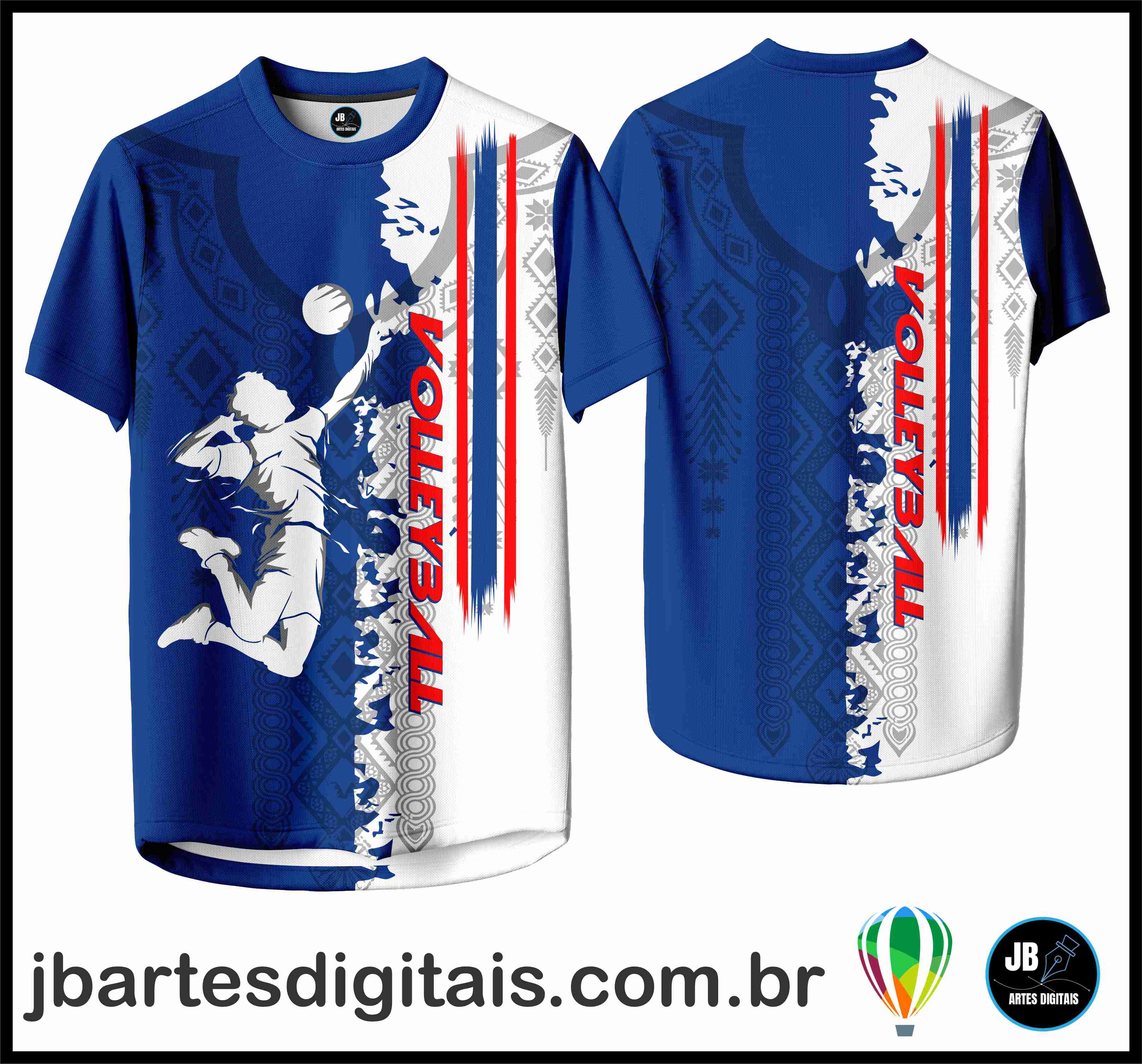 CAMISETA VOLLEY 003 (COREL DRAW)