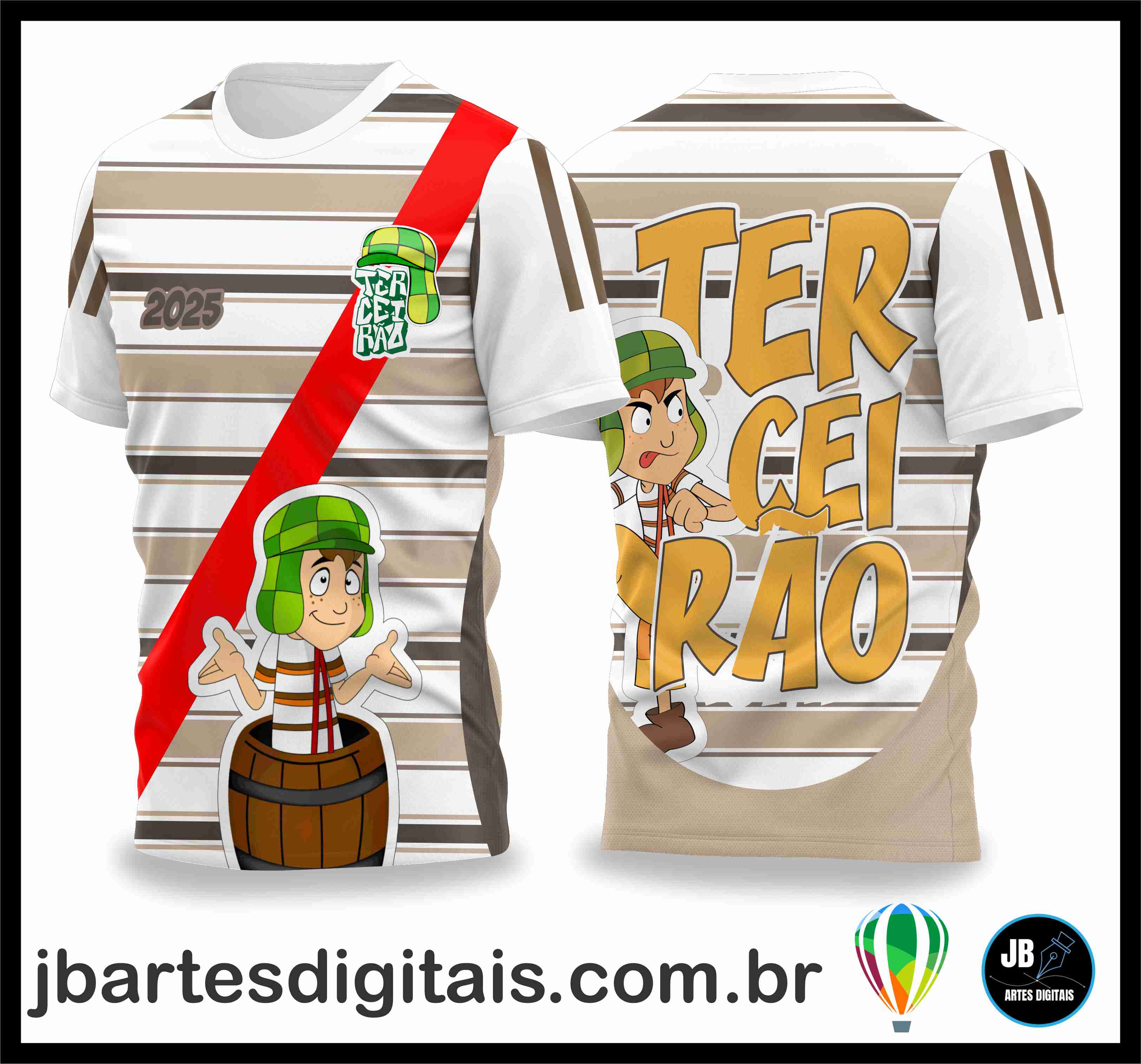 TERCEIRAO CHAVES (COREL DRAW) + BRINDE: (MAIS DE 600 FONTES EXCLUSIVAS)