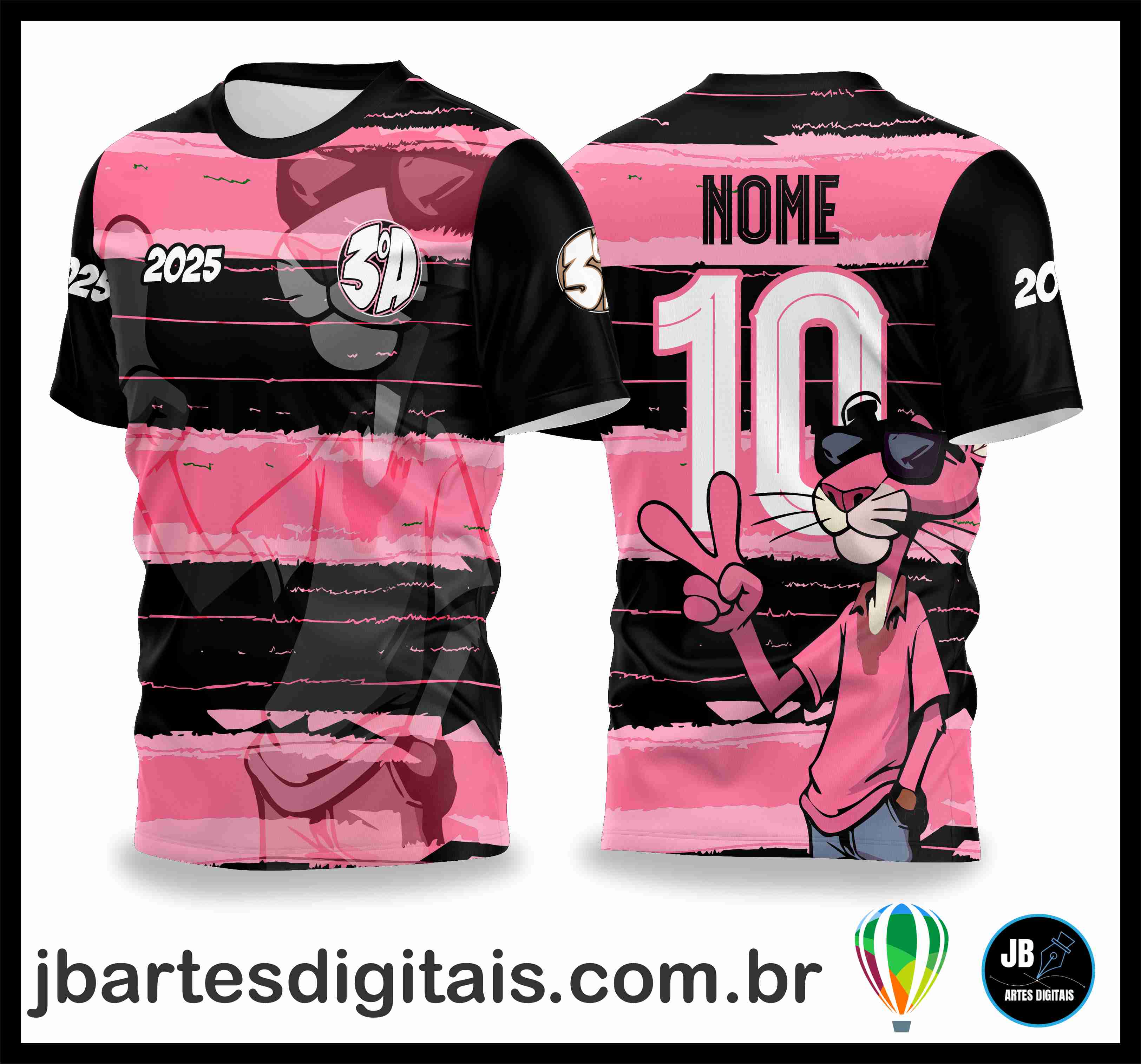 PANERA COR DE ROSA TERCEIRAO (COREL DRAW) + BRINDE: (MAIS DE 600 FONTES EXCLUSIVAS)