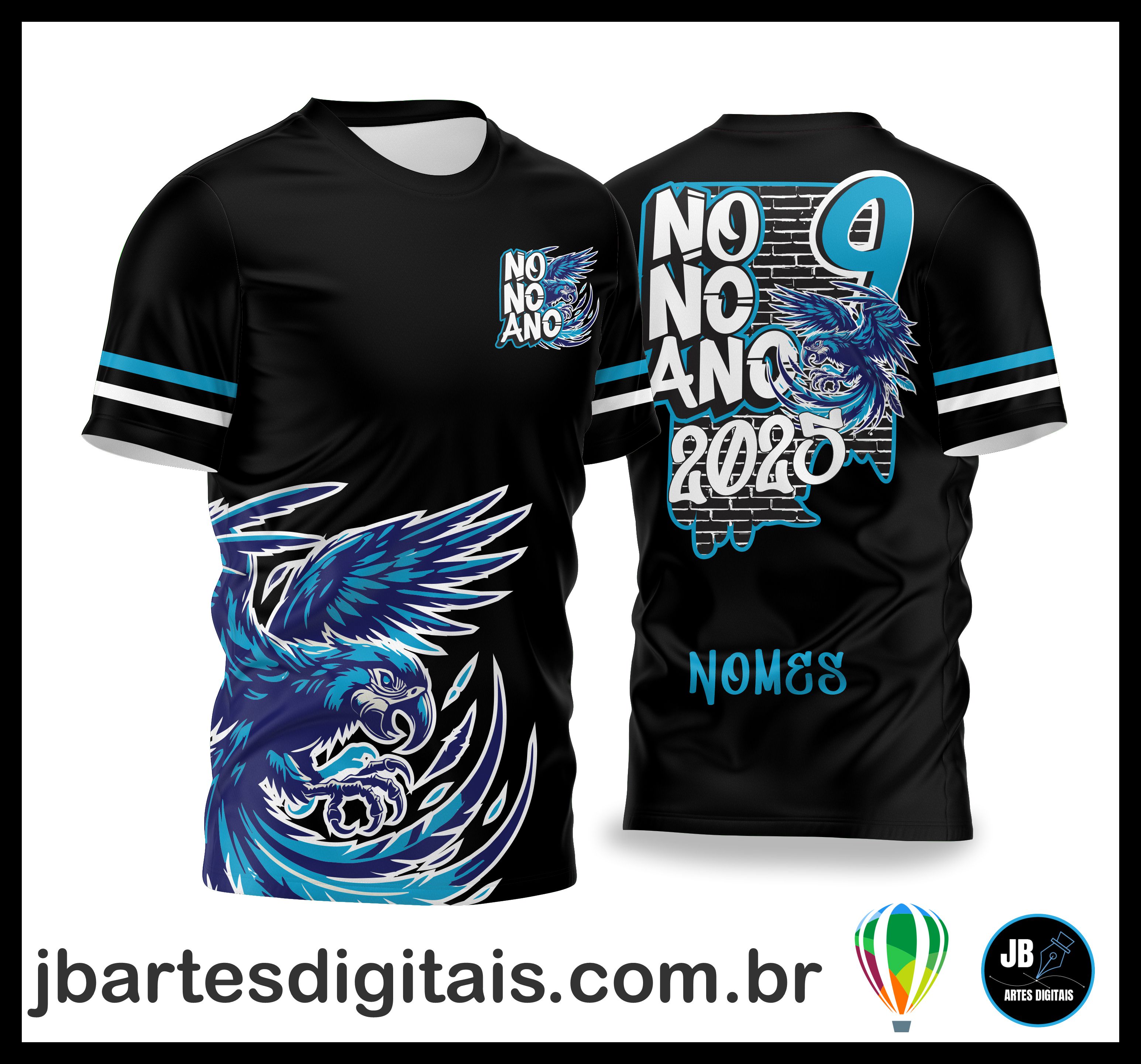 PAPAGAIO blue 2026 (COREL DRAW) + BRINDE: (MAIS DE 600 FONTES EXCLUSIVAS)